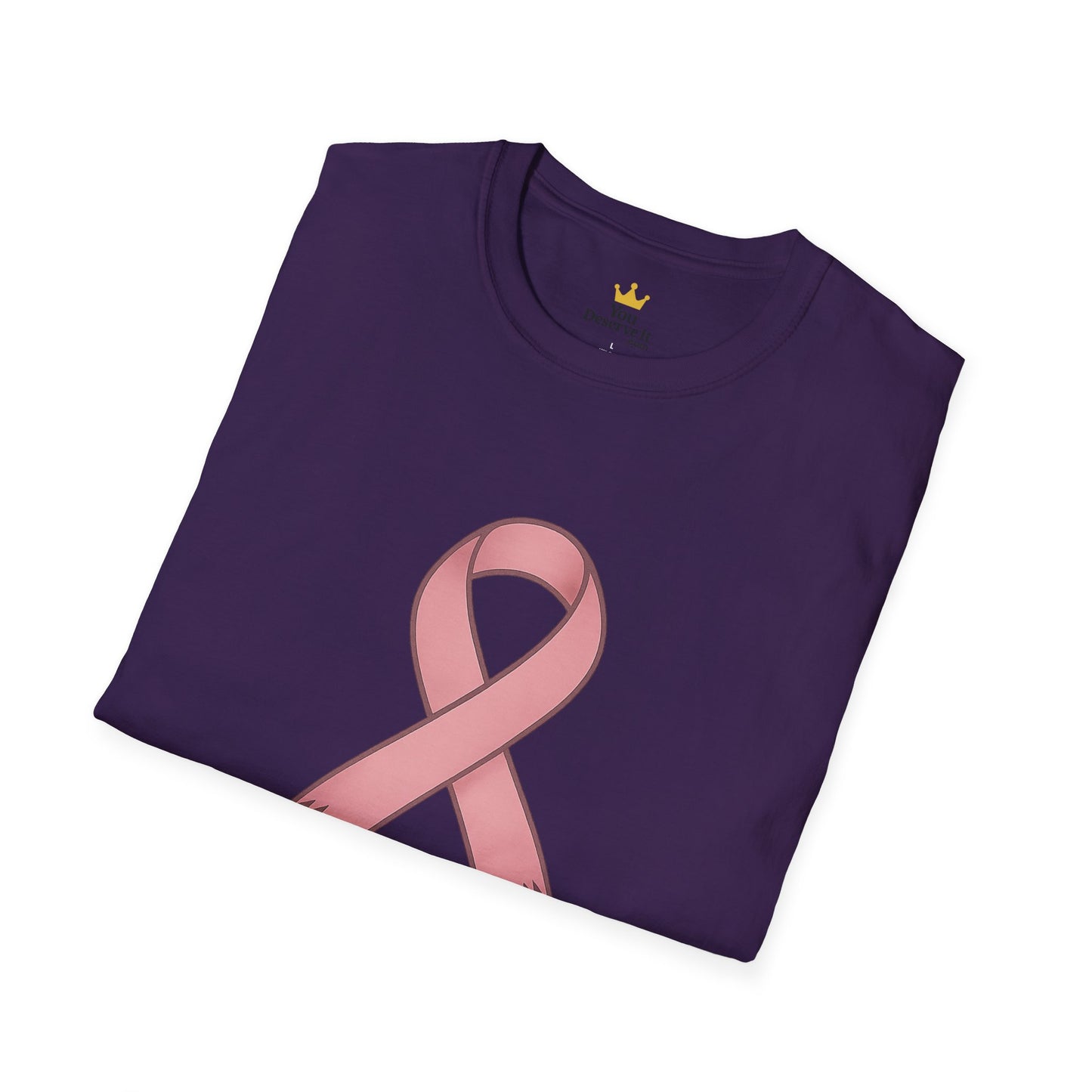 Unribboned Not Unbroken Shirt | Pink Ribbon Cancer Awareness Tee for Survivors & Fighters