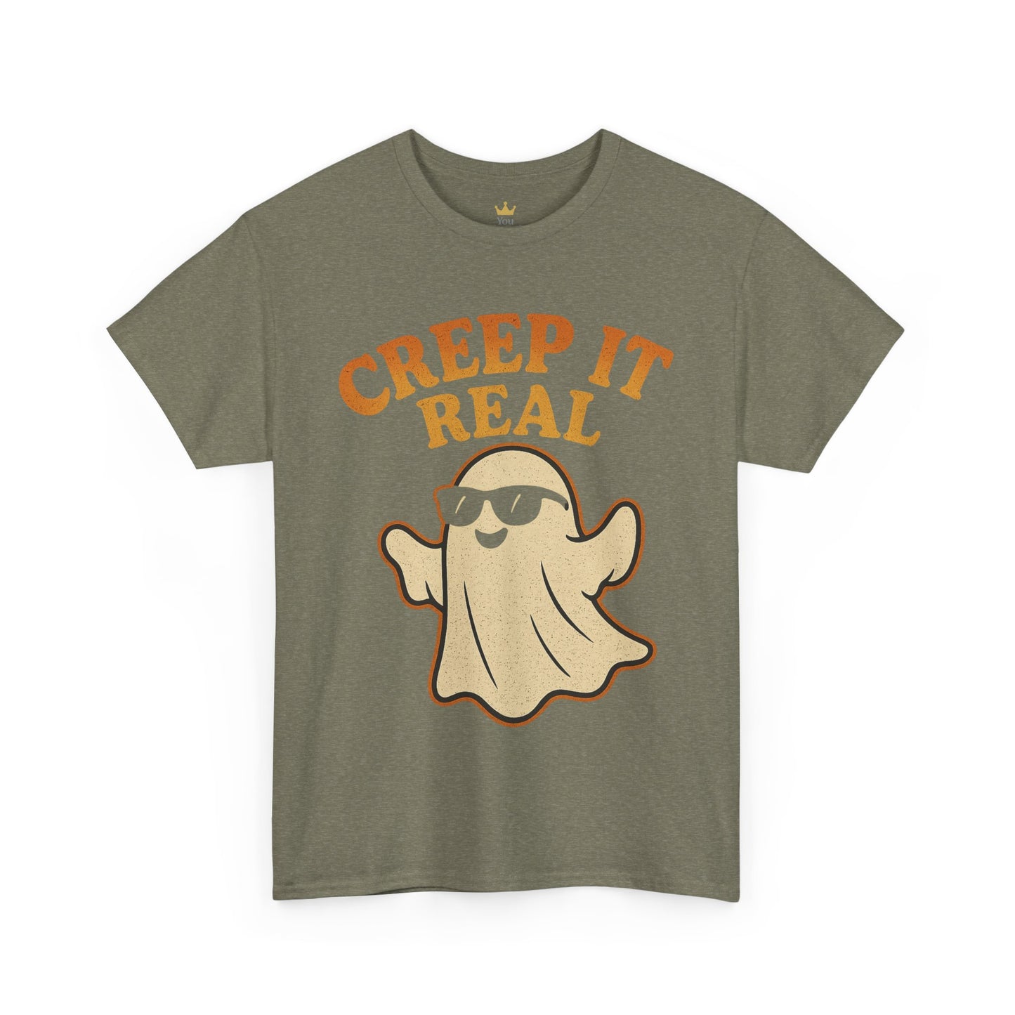 Creep It Real Shirt | Funny Halloween Ghost T-Shirt with Sunglasses