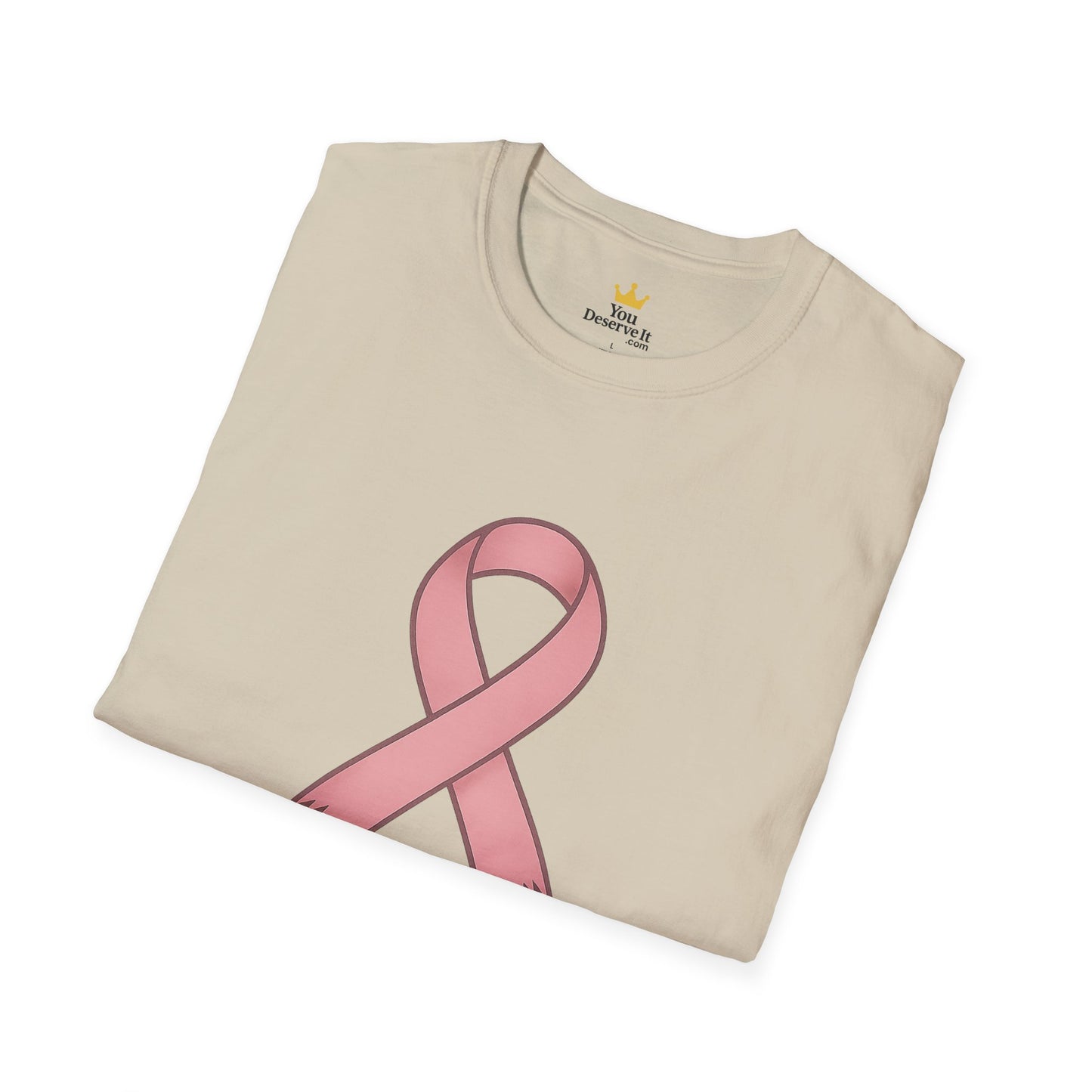 Unribboned Not Unbroken Shirt | Pink Ribbon Cancer Awareness Tee for Survivors & Fighters
