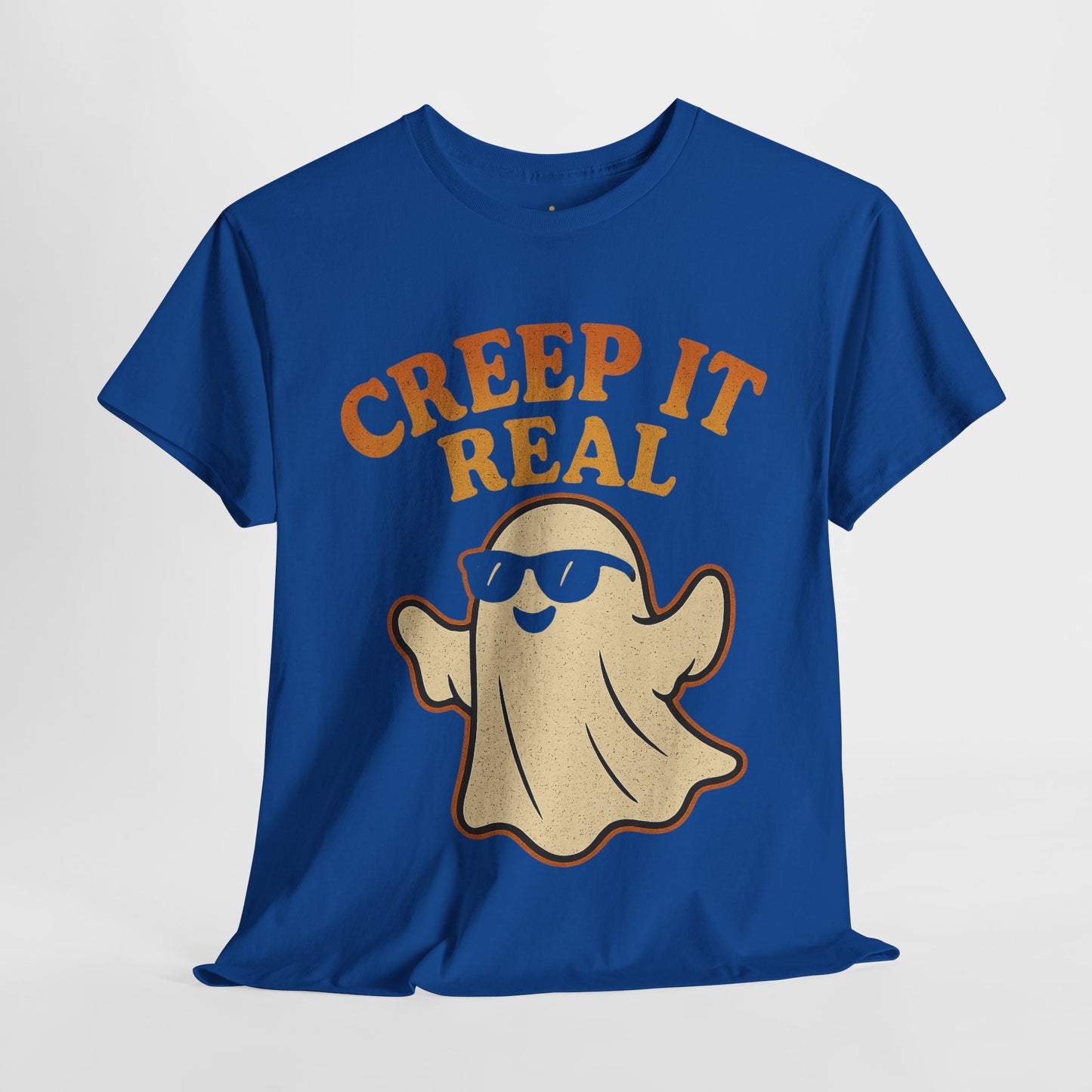 Creep It Real Shirt | Funny Halloween Ghost T-Shirt with Sunglasses