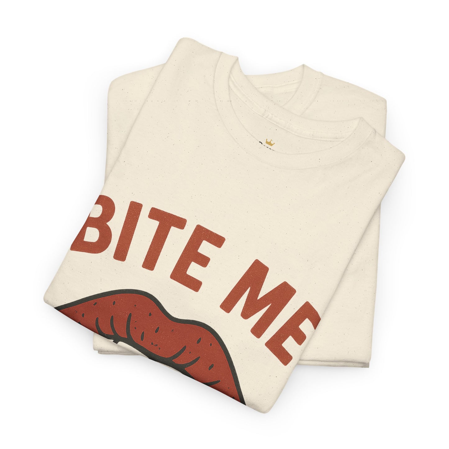 Bite Me Graphic Tee | Unisex Cotton Shirt, Halloween Apparel, Funny T-Shirt, Gothic Style, Trendy Graphic Tee