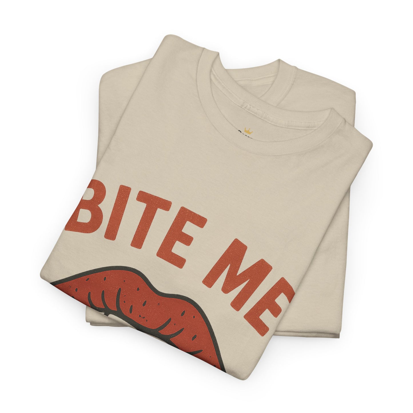 Bite Me Graphic Tee | Unisex Cotton Shirt, Halloween Apparel, Funny T-Shirt, Gothic Style, Trendy Graphic Tee