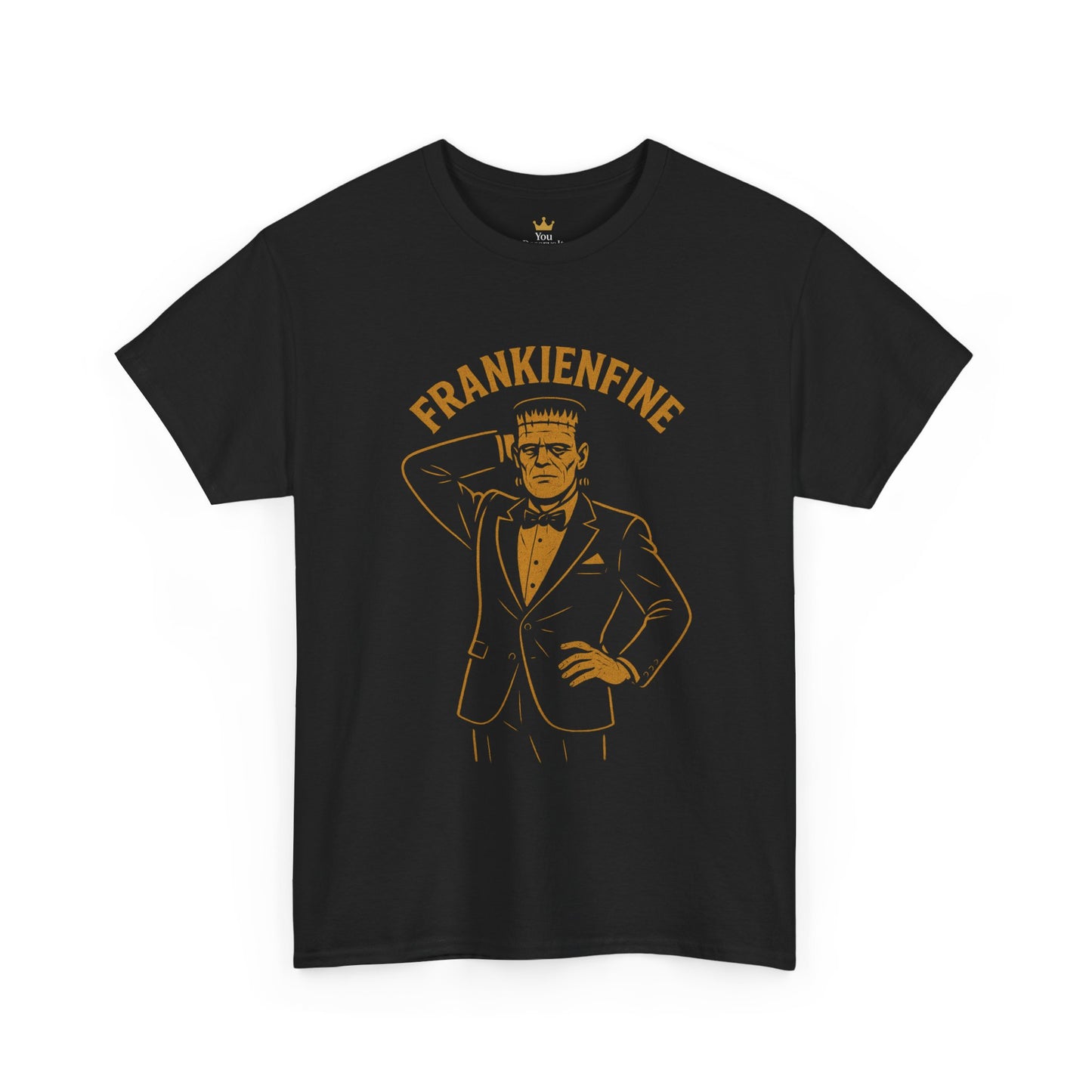 FRANKIENFINE | Suave Frankenstein Halloween Tee