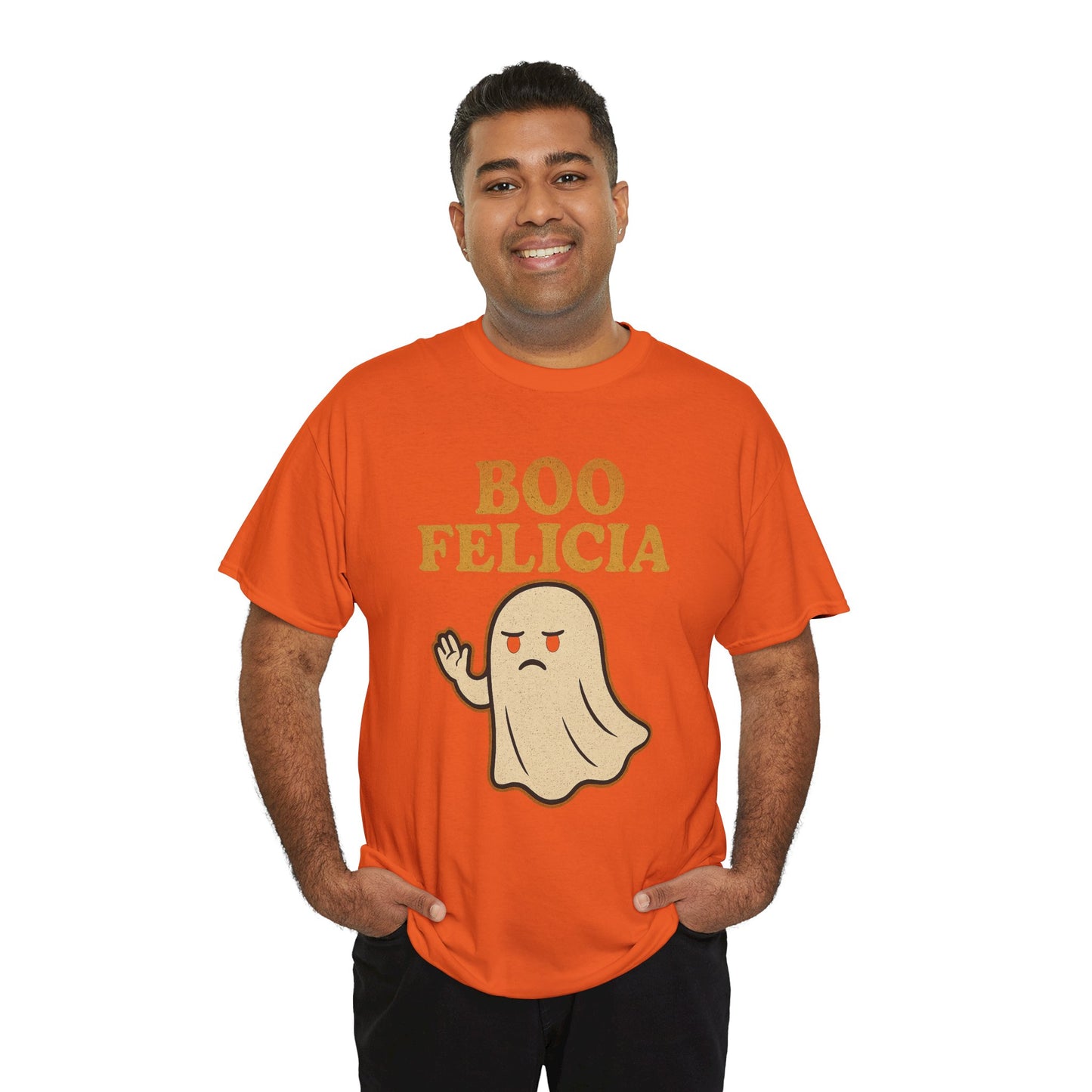 Boo Felicia Shirt | Funny Halloween Ghost T-Shirt for Women & Men