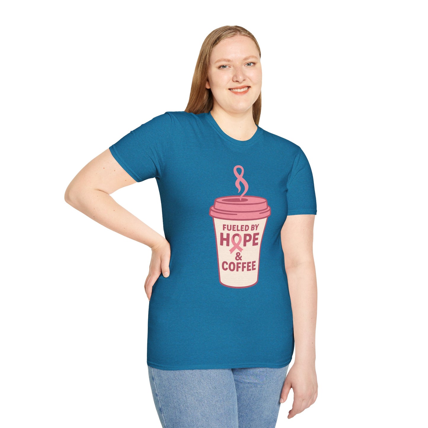 Fueled by Hope & Coffee | Inspirational Graphic Tee