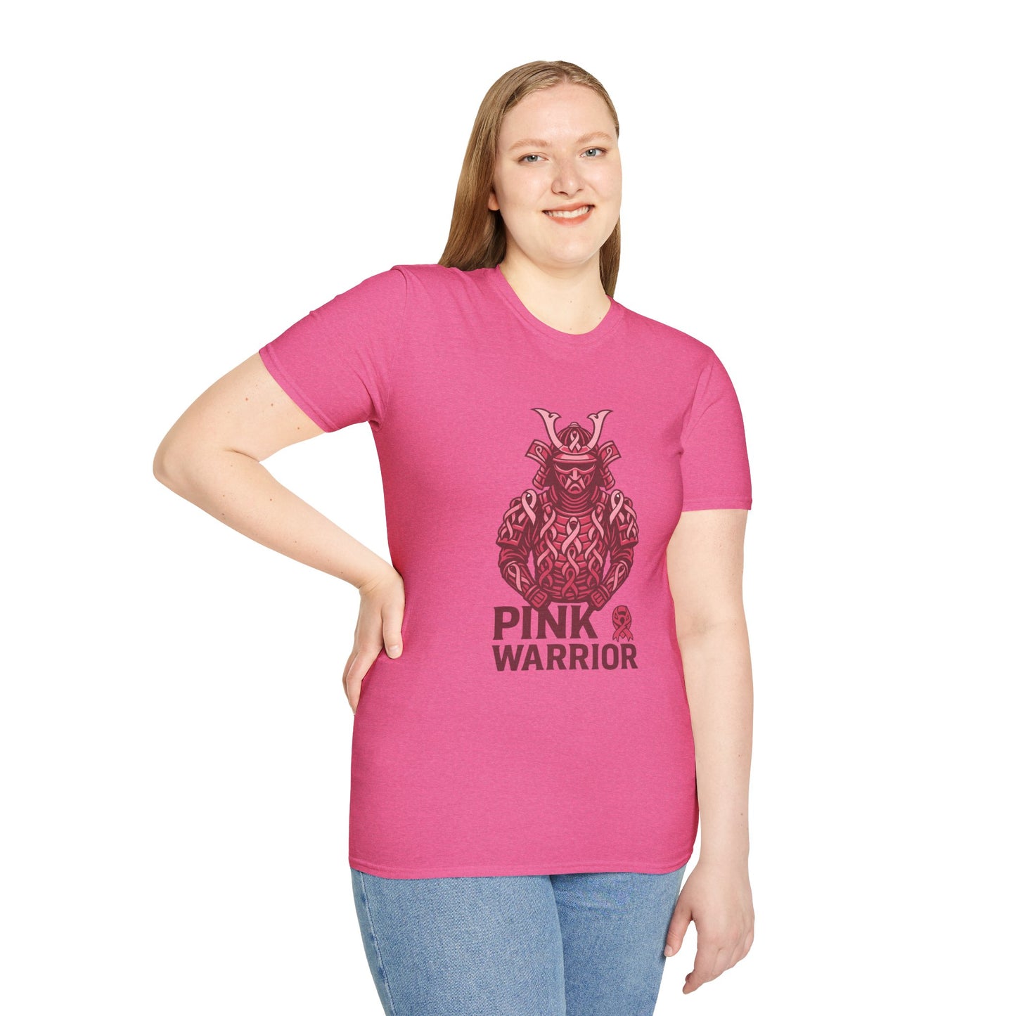 Pink Warrior Samurai T-Shirt | Breast Cancer Awareness Shirt for Fighters and Supporters