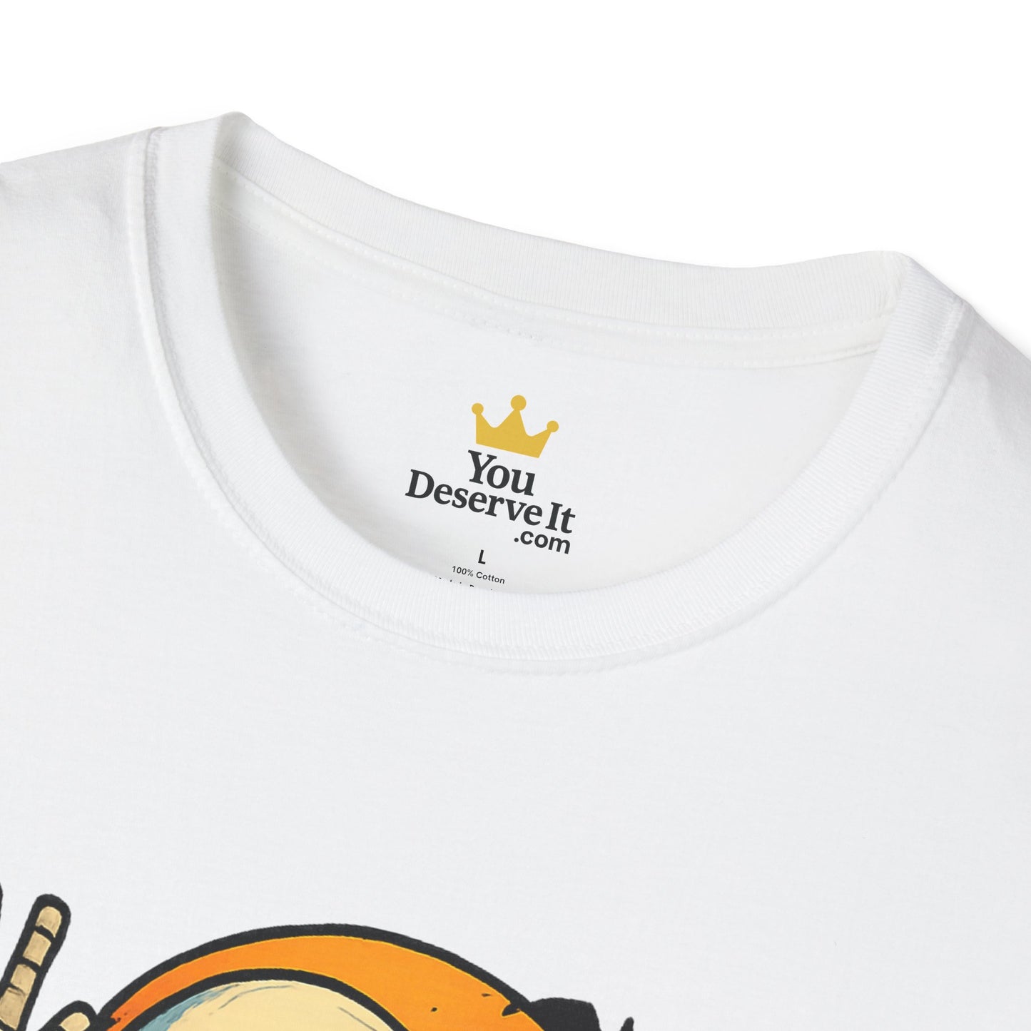 Funny Halloween Skeleton & Pumpkin T-Shirt – Cute Spooky Comic Design