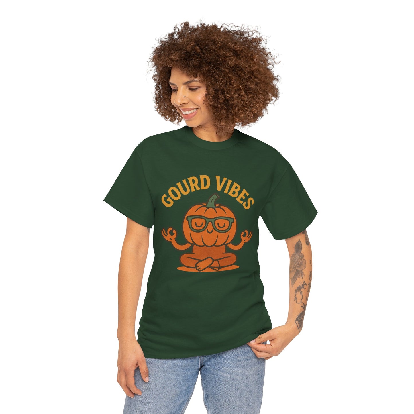 Gourd Vibes Only | Zen Pumpkin Fall Shirt