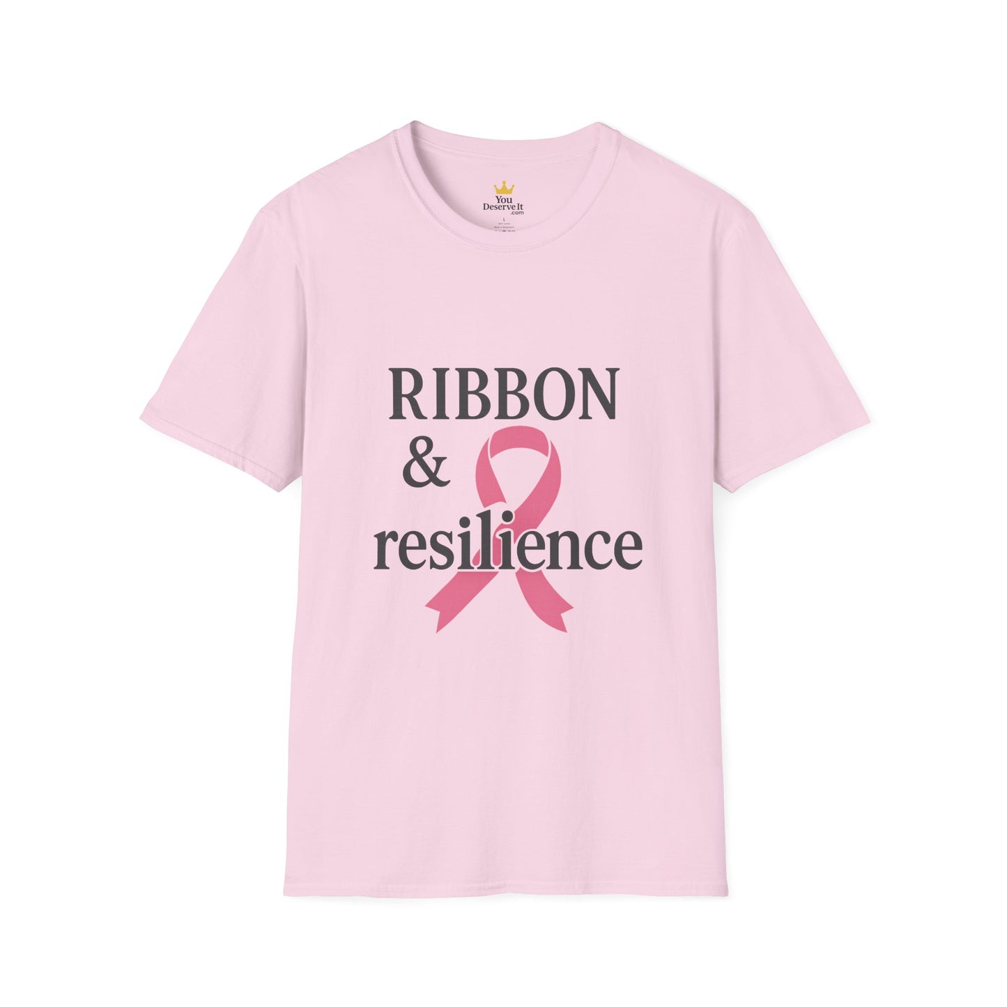 Ribbon and Resilience Breast Cancer Awareness Shirt | Pink Support Tee for Fighters and Survivors