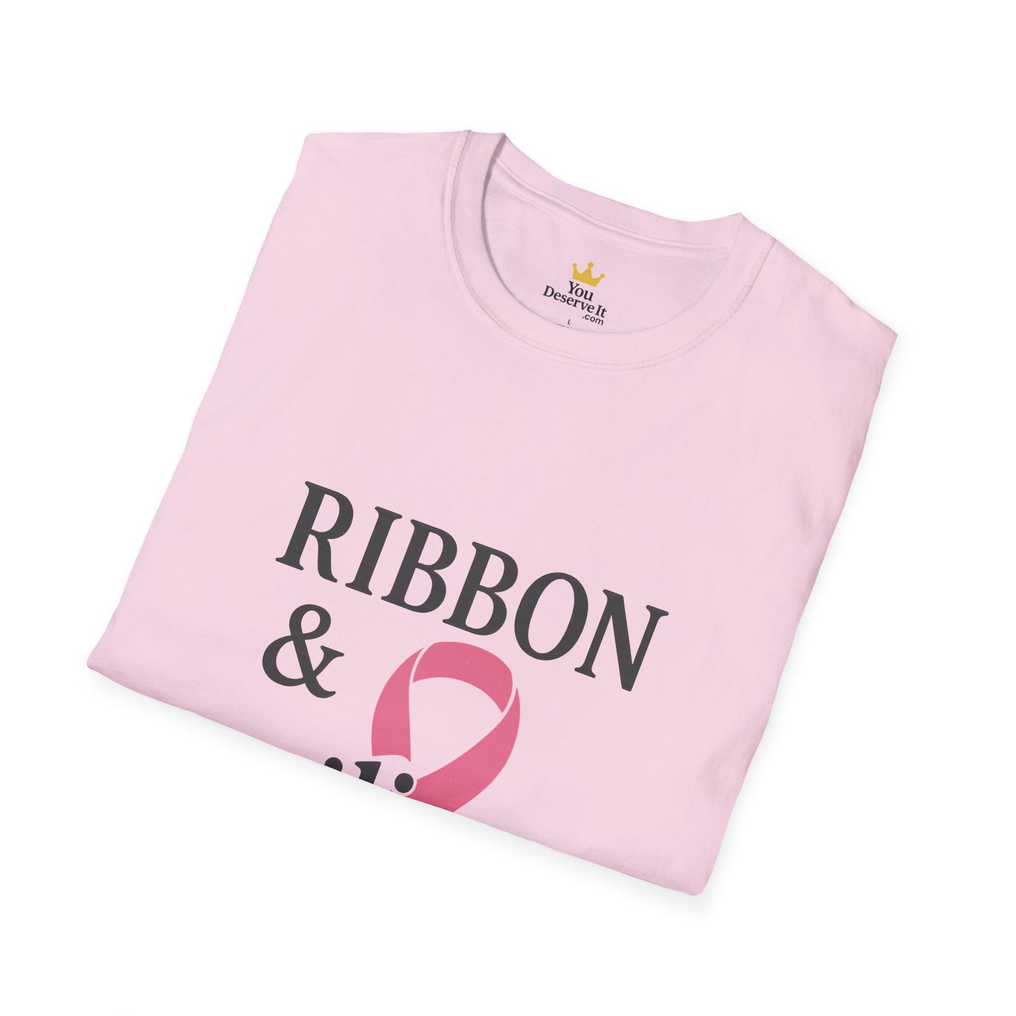 Ribbon and Resilience Breast Cancer Awareness Shirt | Pink Support Tee for Fighters and Survivors