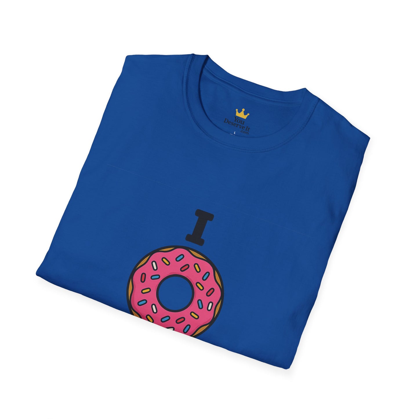 I Donut Care | Funny Pink Sprinkle Donut Shirt