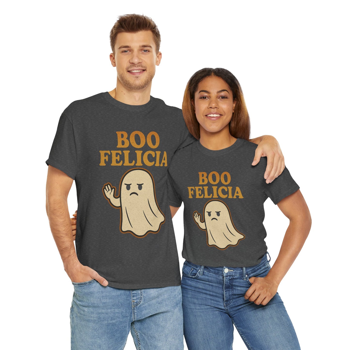 Boo Felicia Shirt | Funny Halloween Ghost T-Shirt for Women & Men