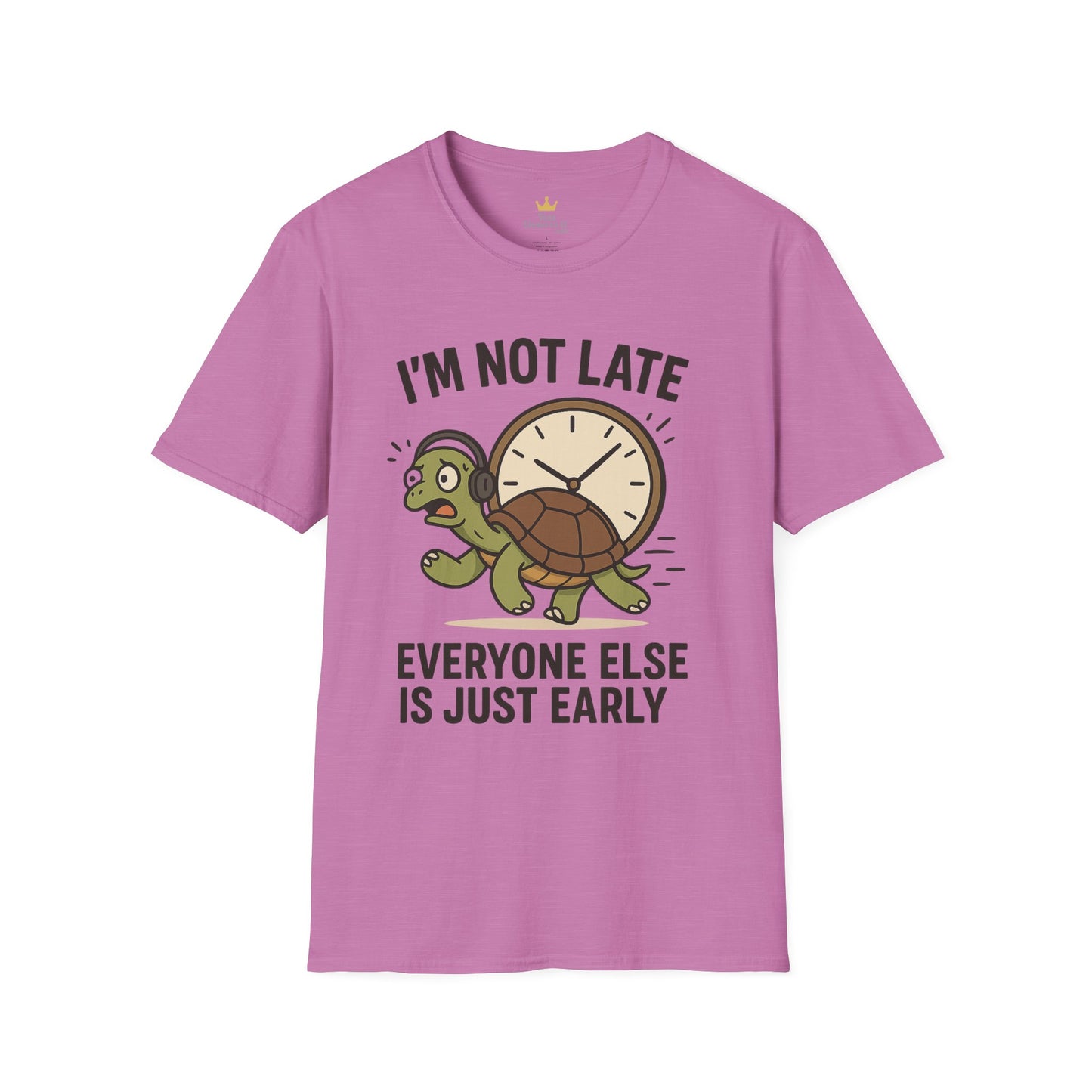Funny Turtle T-Shirt, Humorous Gift for Friends, Unisex Graphic Tee, Birthday Present, Casual Wear, Animal Lover Shirt