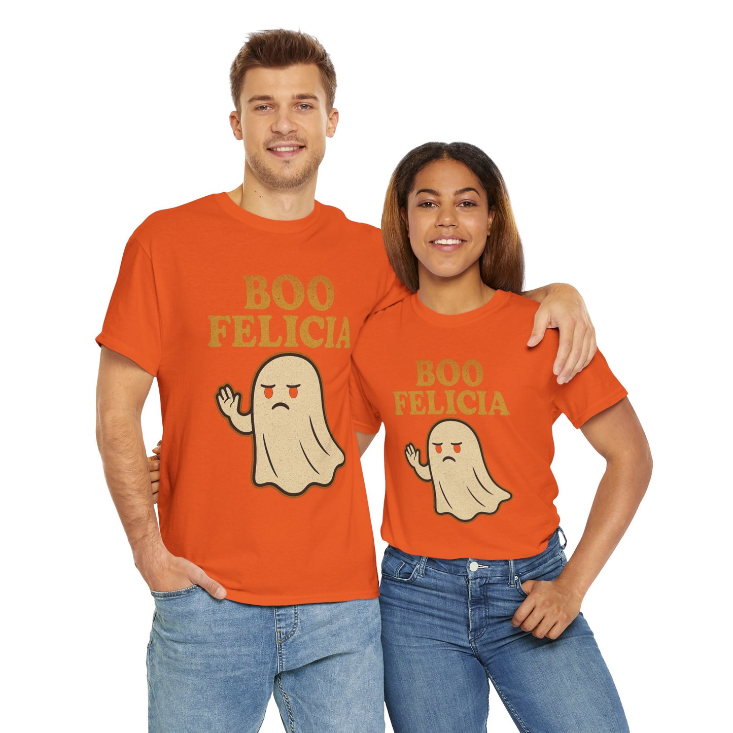 Boo Felicia Shirt | Funny Halloween Ghost T-Shirt for Women & Men