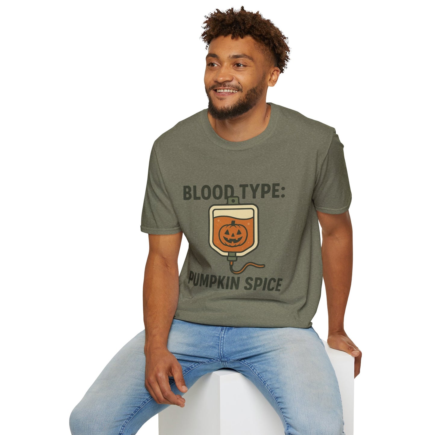 Blood Type: Pumpkin Spice | Funny Fall T-Shirt