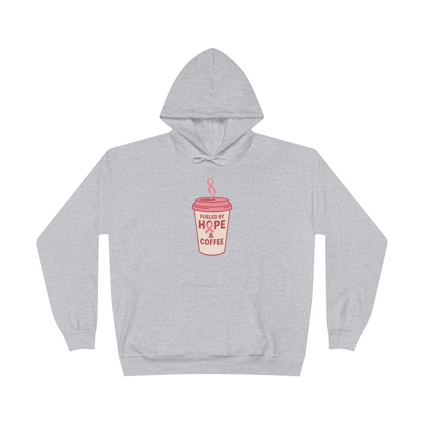 Fueled by Hope & Coffee | Cozy Hoodie for Coffee Lovers