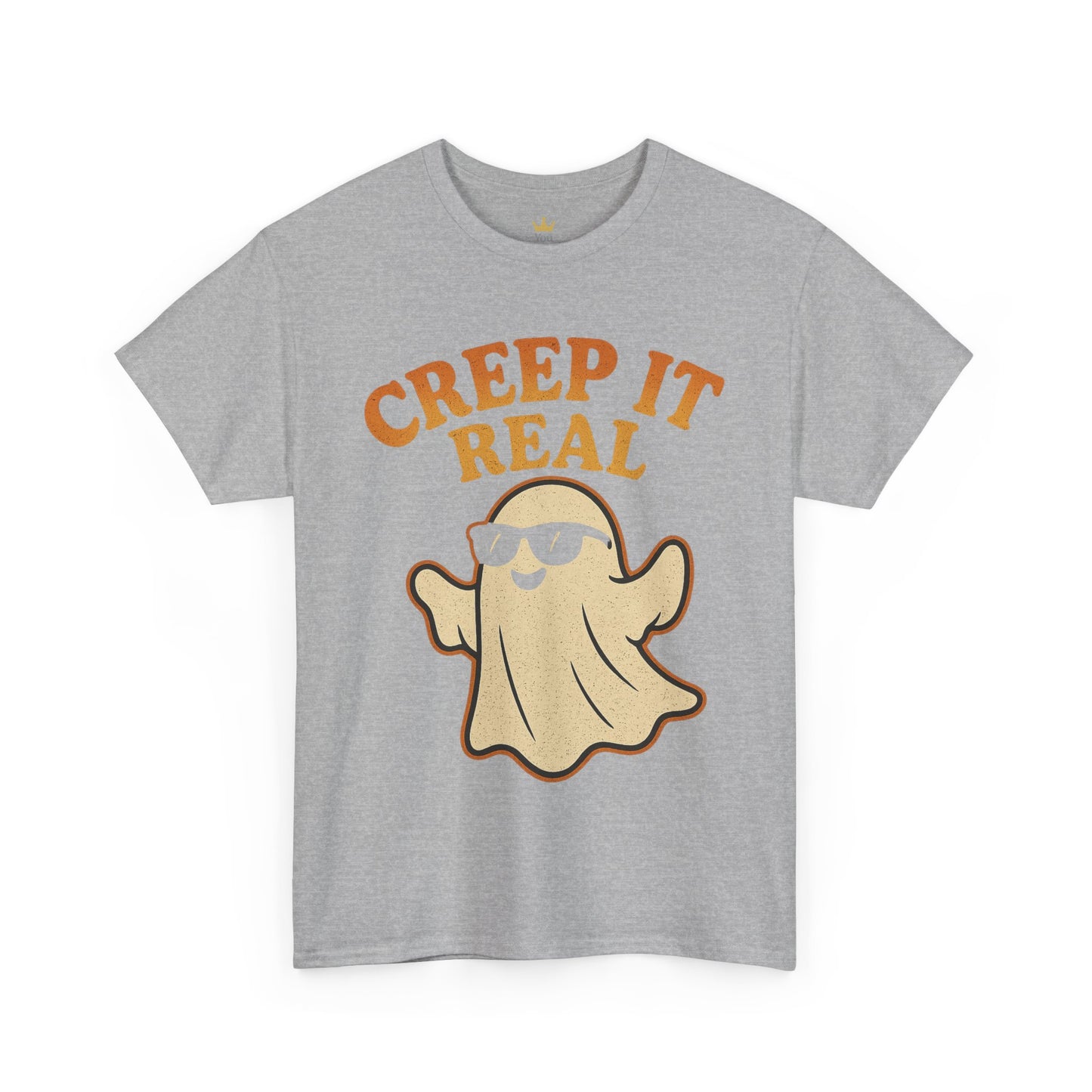 Creep It Real Shirt | Funny Halloween Ghost T-Shirt with Sunglasses