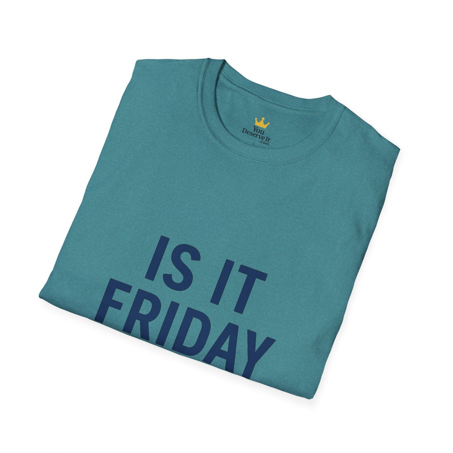 Is It Friday Yet? T-Shirt | Funny Work Week Shirt for Office Zombies