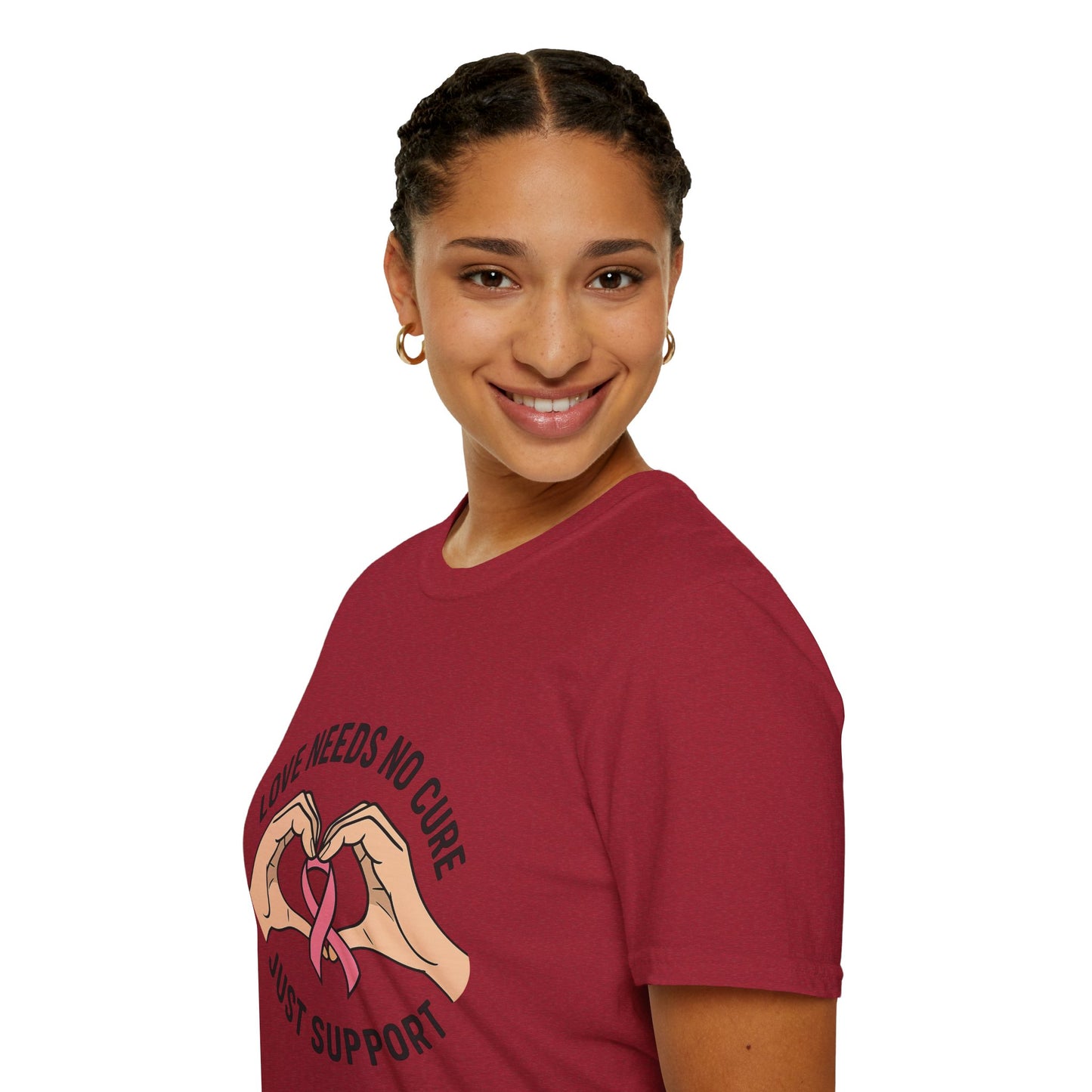 Love Needs No Cure | Breast Cancer Awareness Support Shirt
