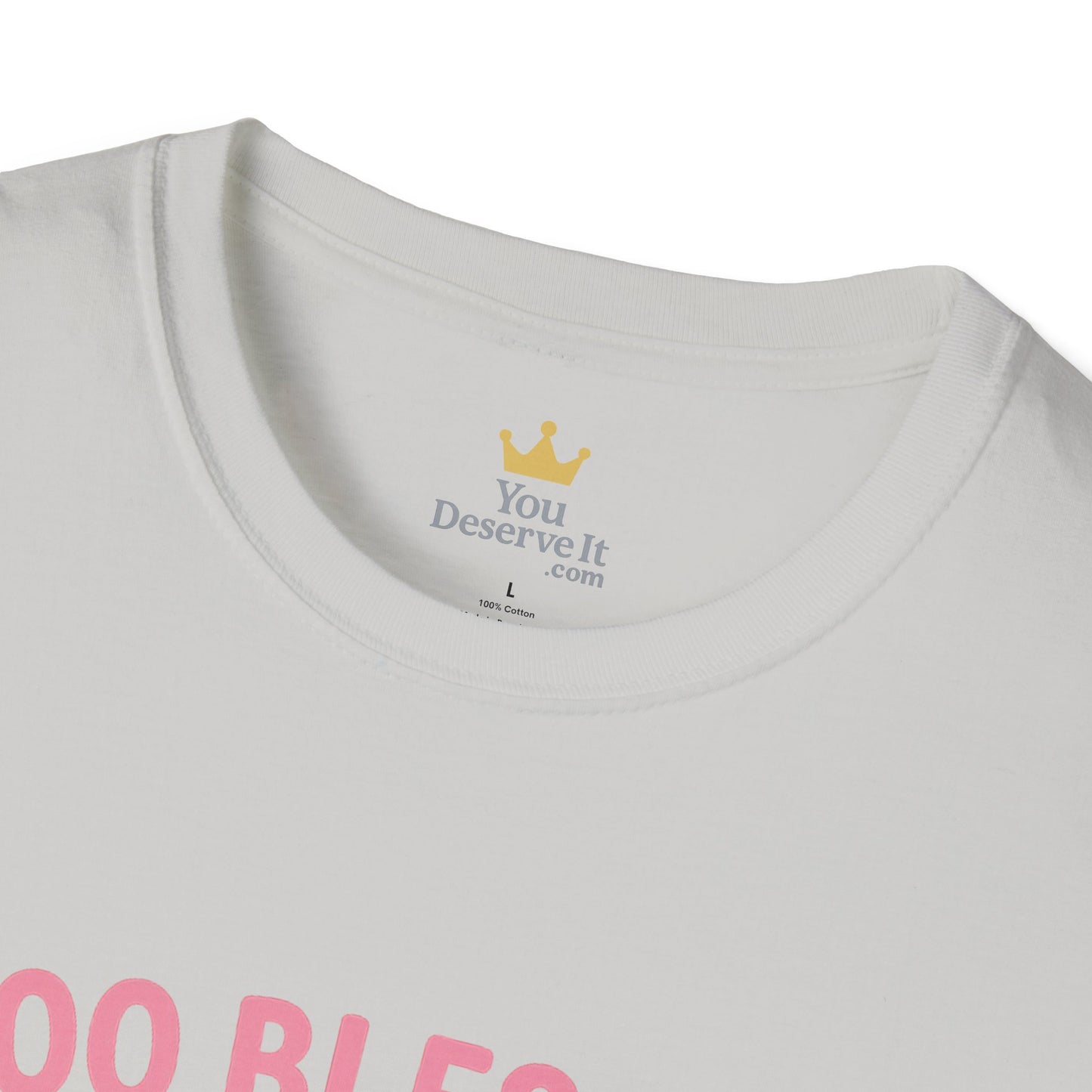 Too Blessed to Be Stressed (But Still Tired) | Breast Cancer Awareness Tee