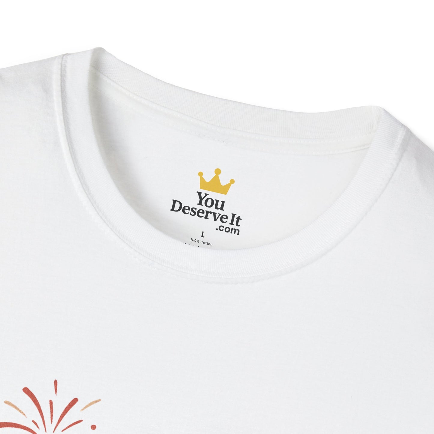 Fireworks & Freedom Shirt | 4th of July Patriotic Tee | Red White and Blue Celebration T-Shirt