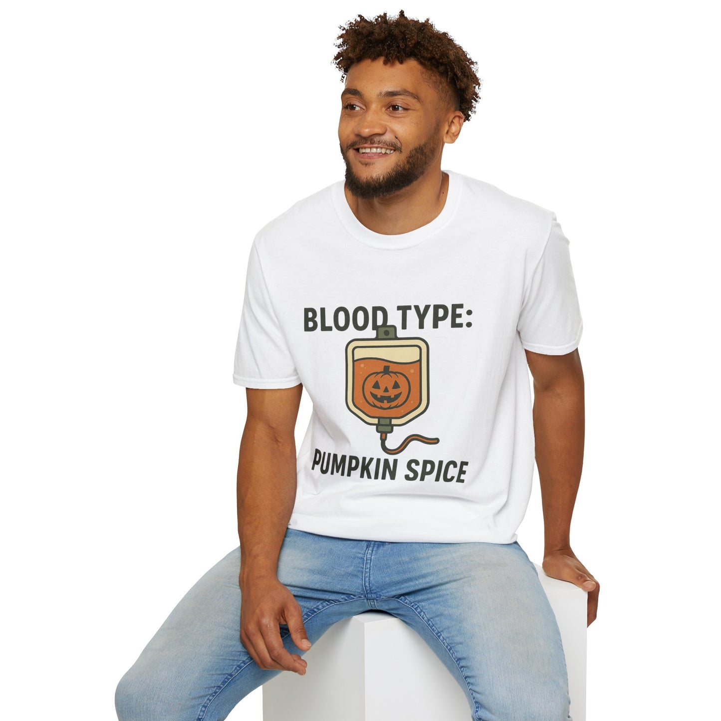 Blood Type: Pumpkin Spice | Funny Fall T-Shirt