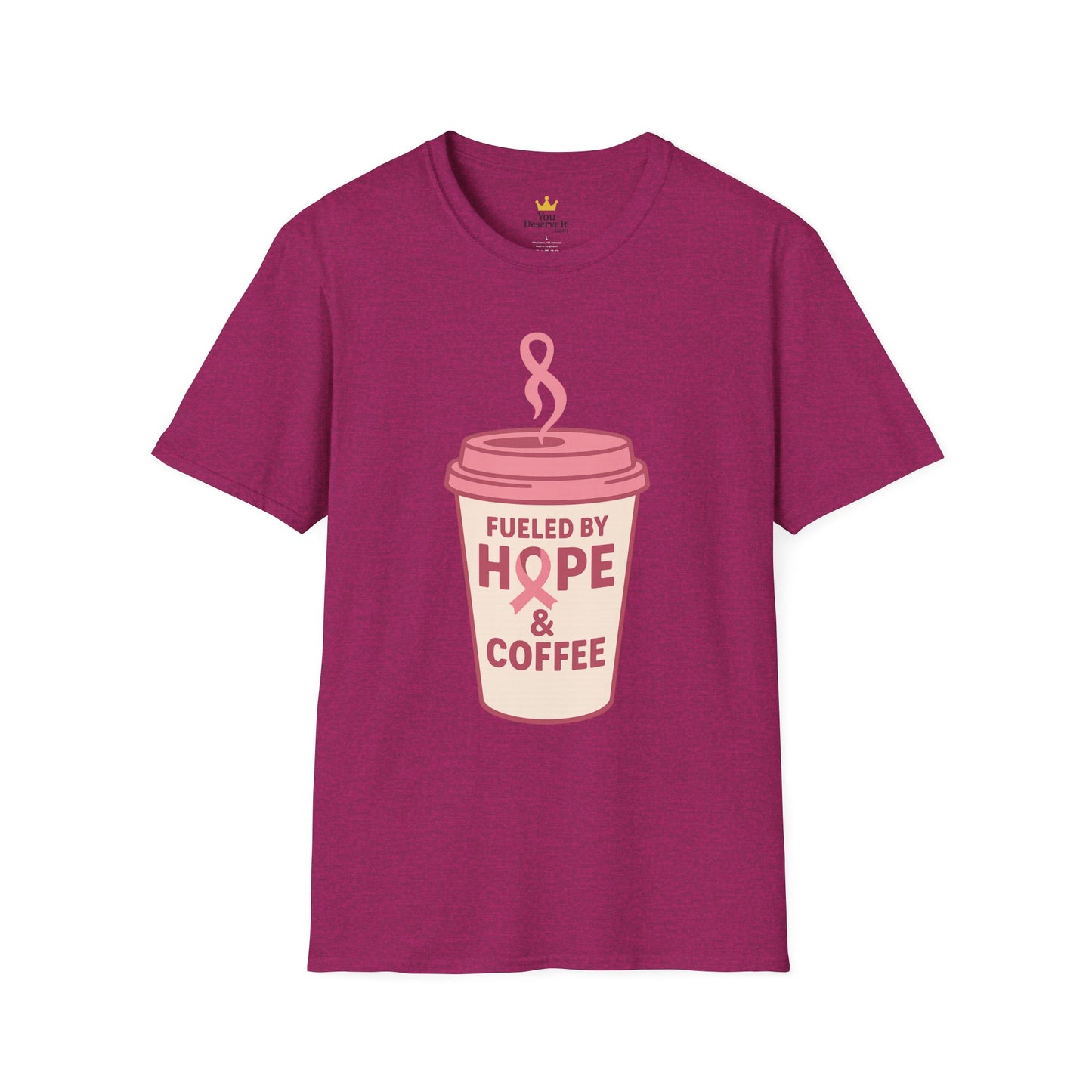 Fueled by Hope & Coffee | Inspirational Graphic Tee