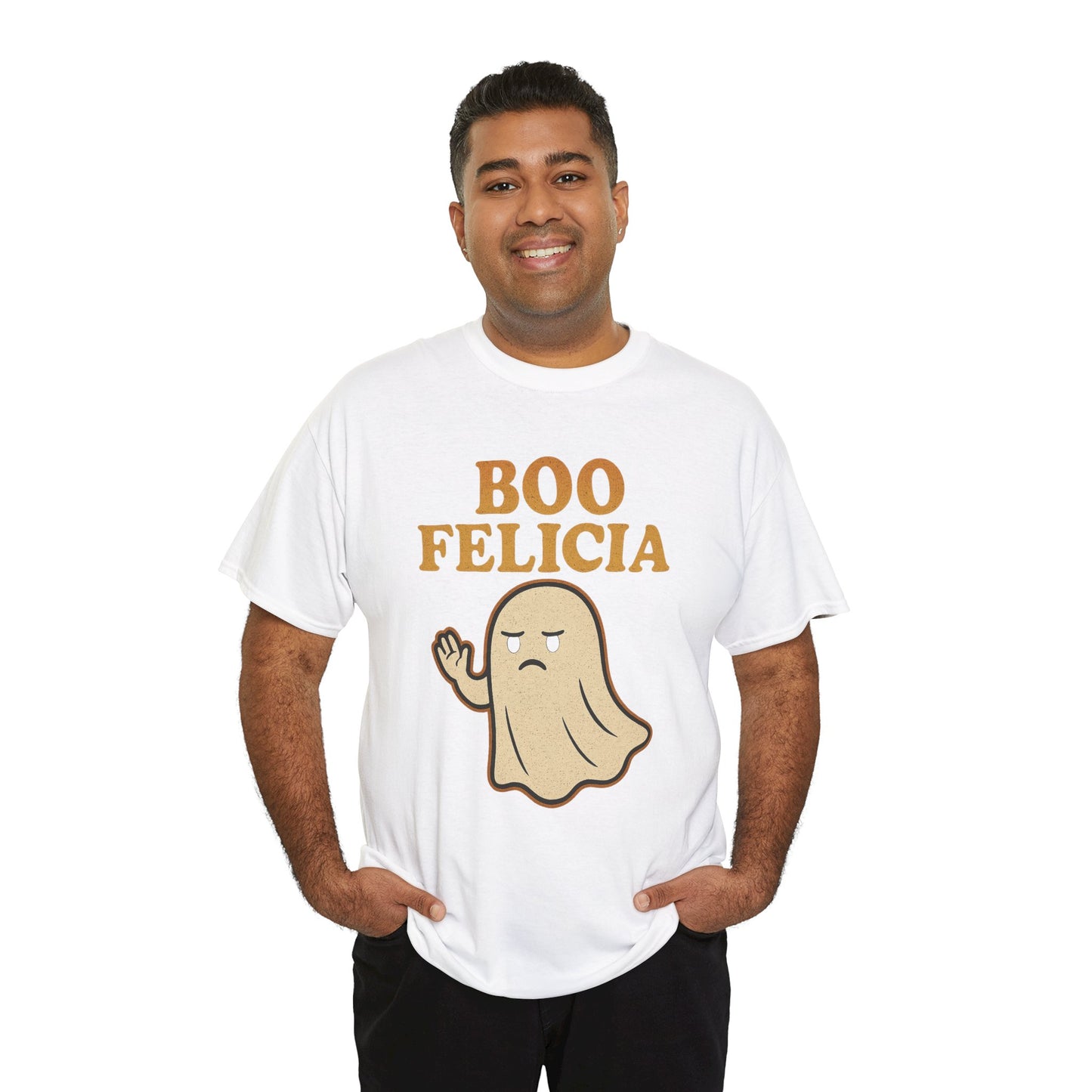 Boo Felicia Shirt | Funny Halloween Ghost T-Shirt for Women & Men