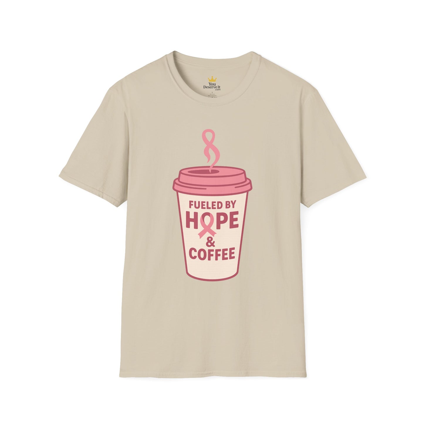 Fueled by Hope & Coffee | Inspirational Graphic Tee