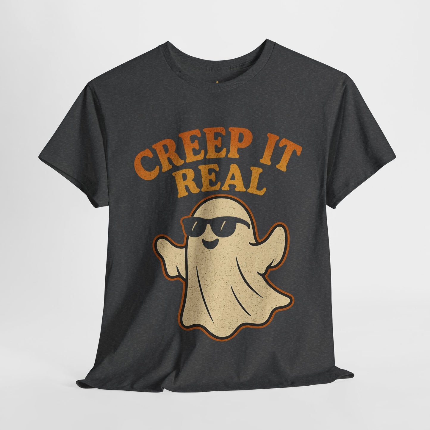Creep It Real Shirt | Funny Halloween Ghost T-Shirt with Sunglasses