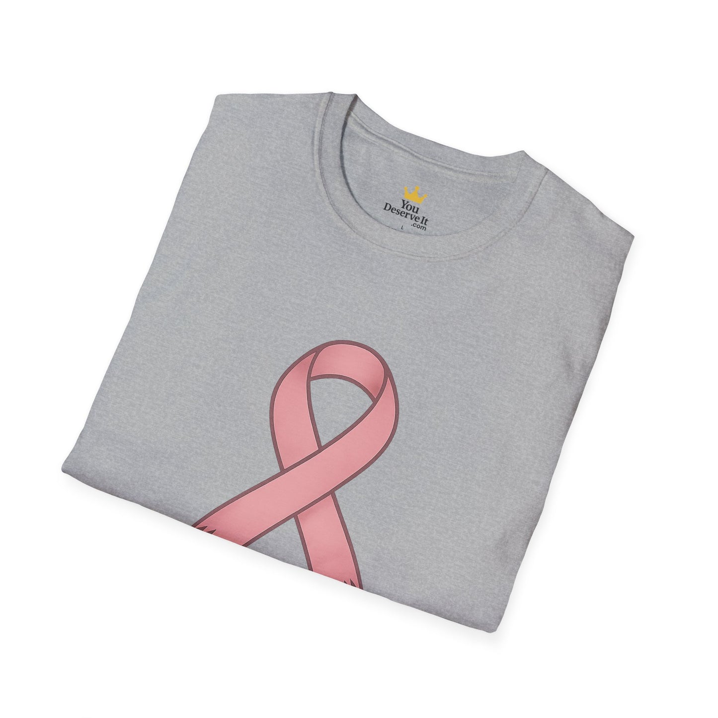 Unribboned Not Unbroken Shirt | Pink Ribbon Cancer Awareness Tee for Survivors & Fighters