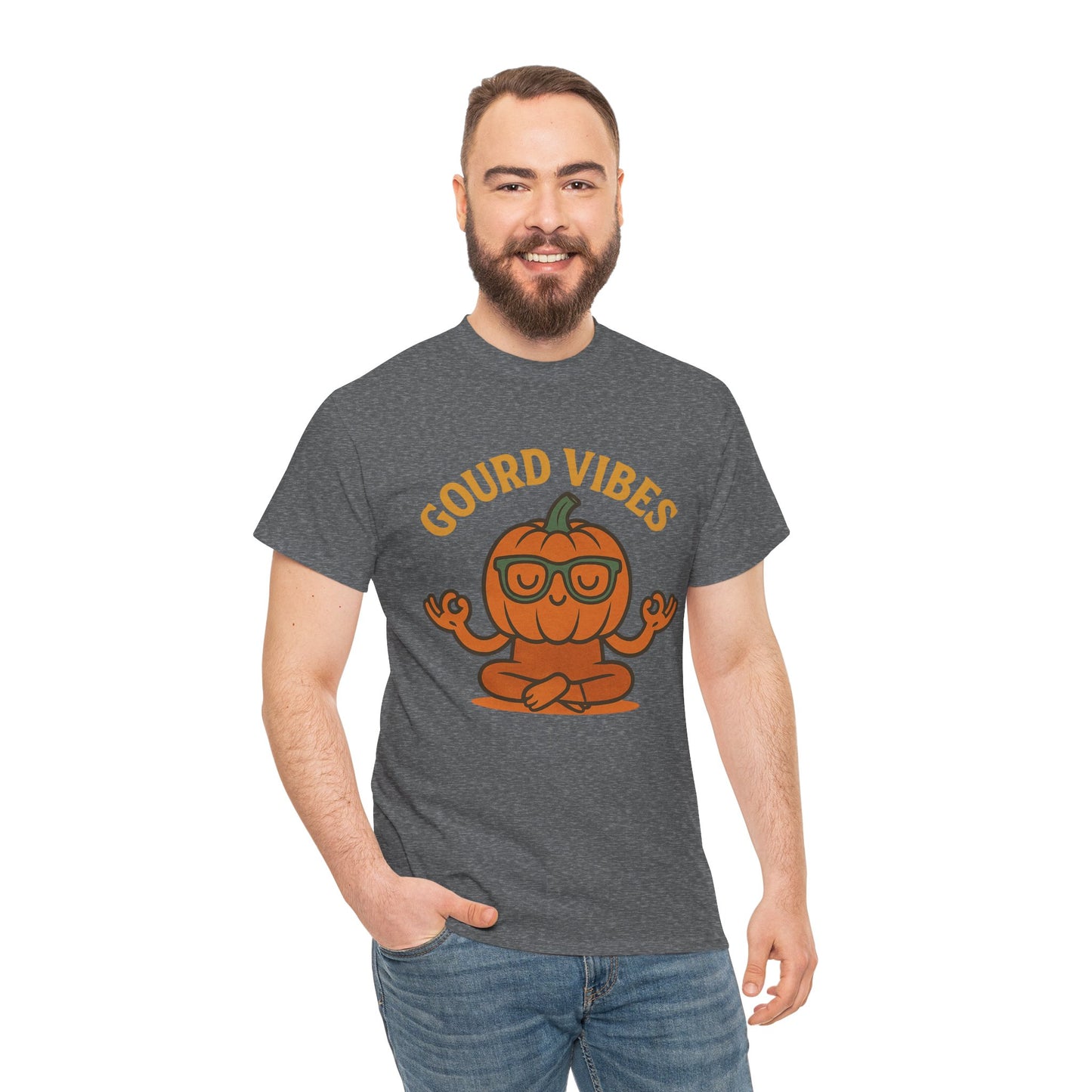 Gourd Vibes Only | Zen Pumpkin Fall Shirt