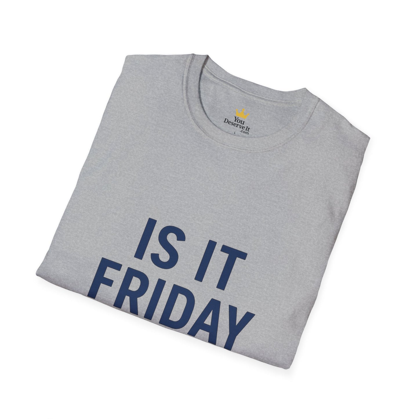 Is It Friday Yet? T-Shirt | Funny Work Week Shirt for Office Zombies
