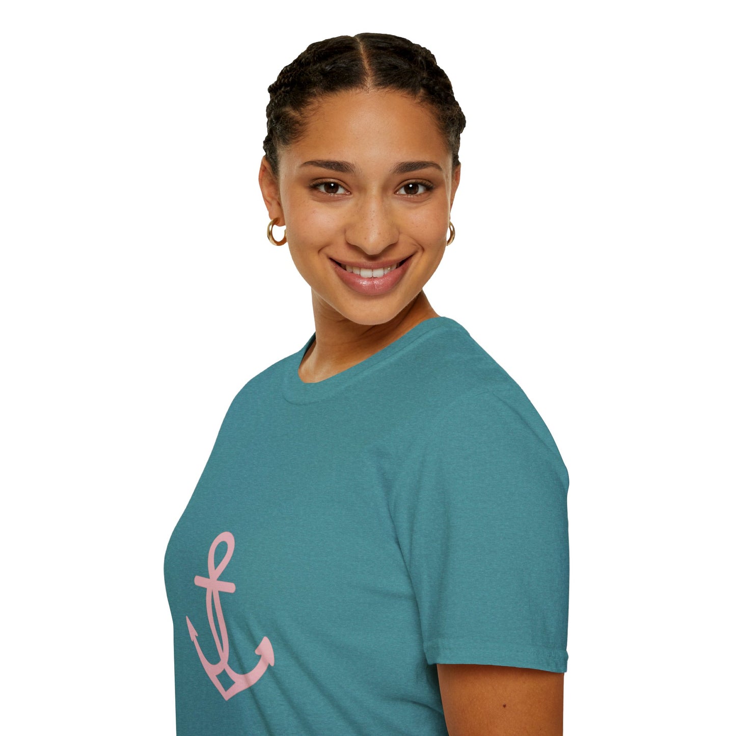 Anchor of Hope | Minimalist Breast Cancer Awareness Shirt