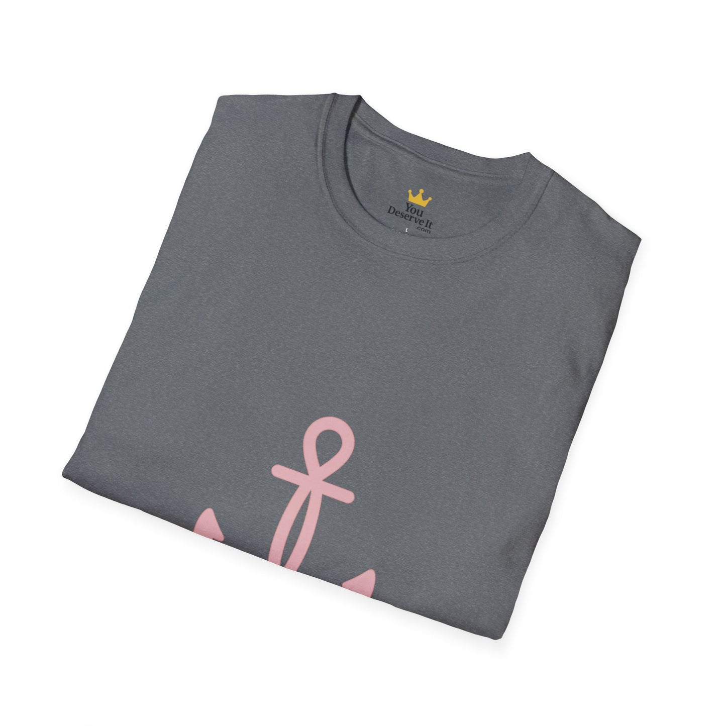 Anchor of Hope | Minimalist Breast Cancer Awareness Shirt