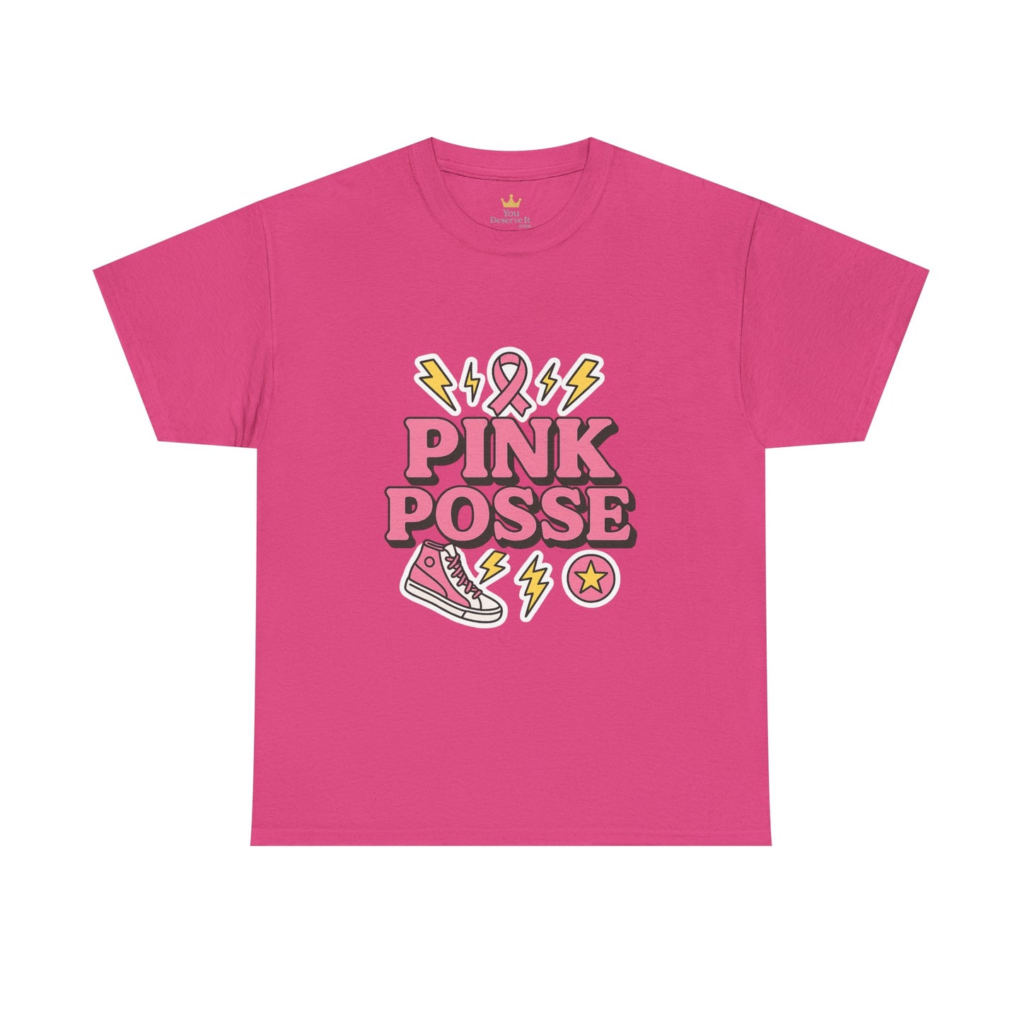 Pink Posse | Retro Breast Cancer Awareness Tee