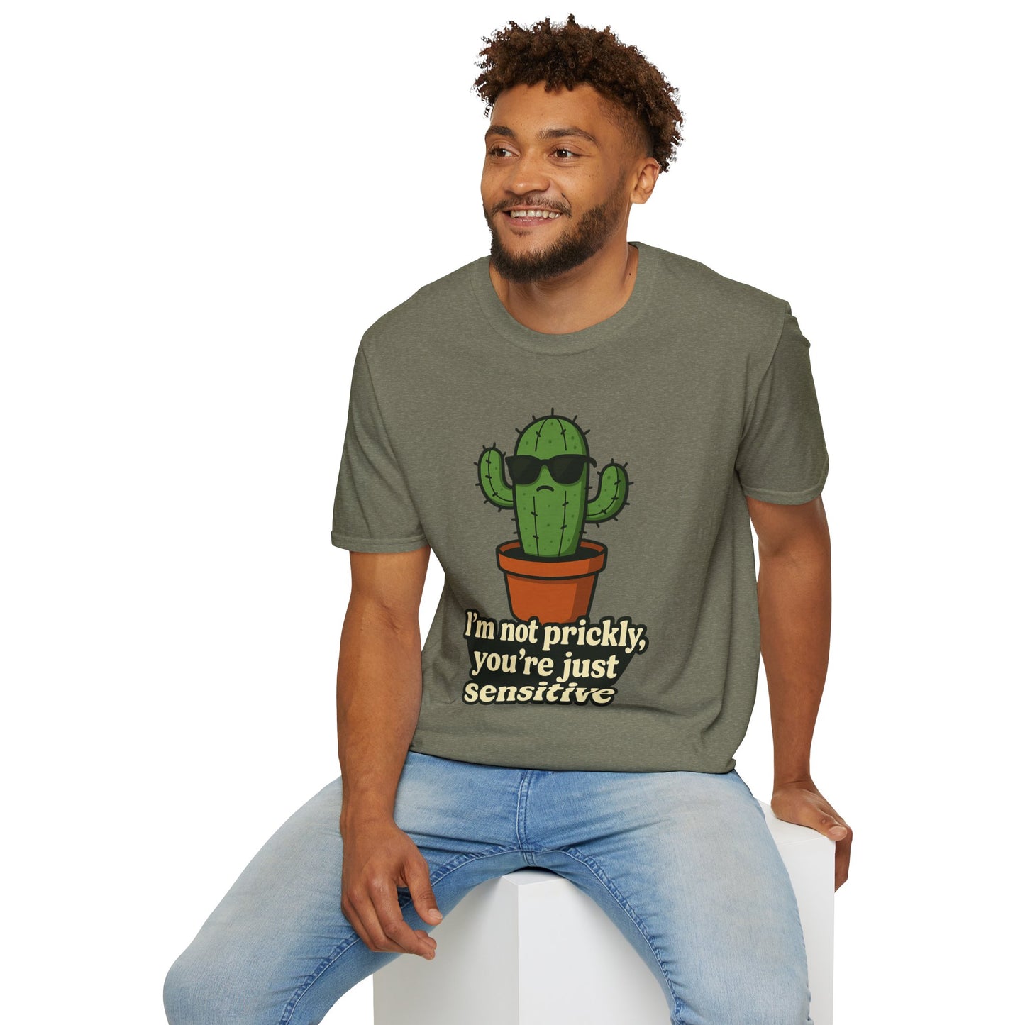 Not Prickly Cactus Tee | Funny Plant Lover Sarcastic T-Shirt