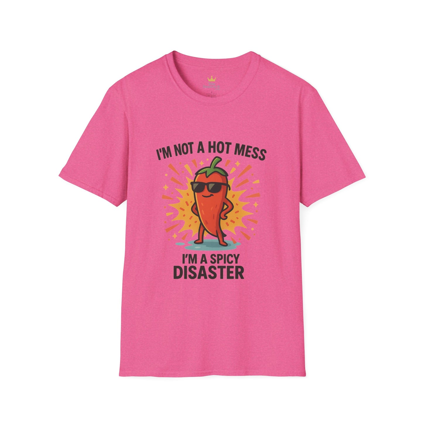 Spicy Disaster T-Shirt - Funny Unisex Tee, Gift for Friends, Casual Wear, Humorous Apparel, Birthday Gift, Summer Vibes