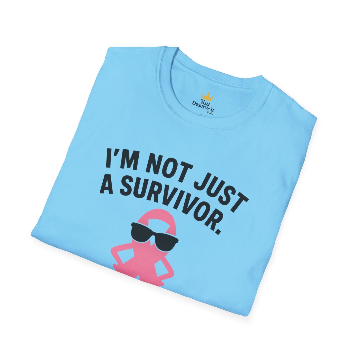 Not Just a Survivor | I'm a Problem | Breast Cancer Attitude Tee