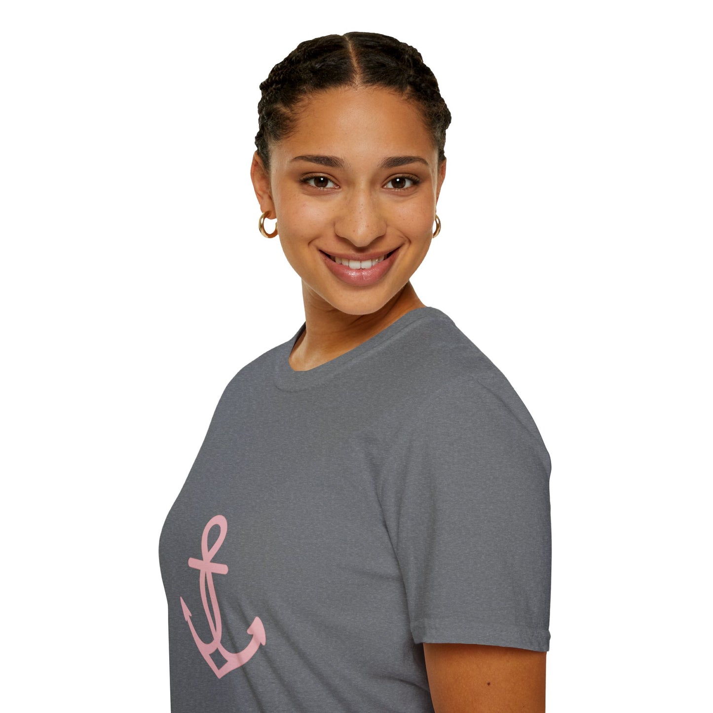 Anchor of Hope | Minimalist Breast Cancer Awareness Shirt