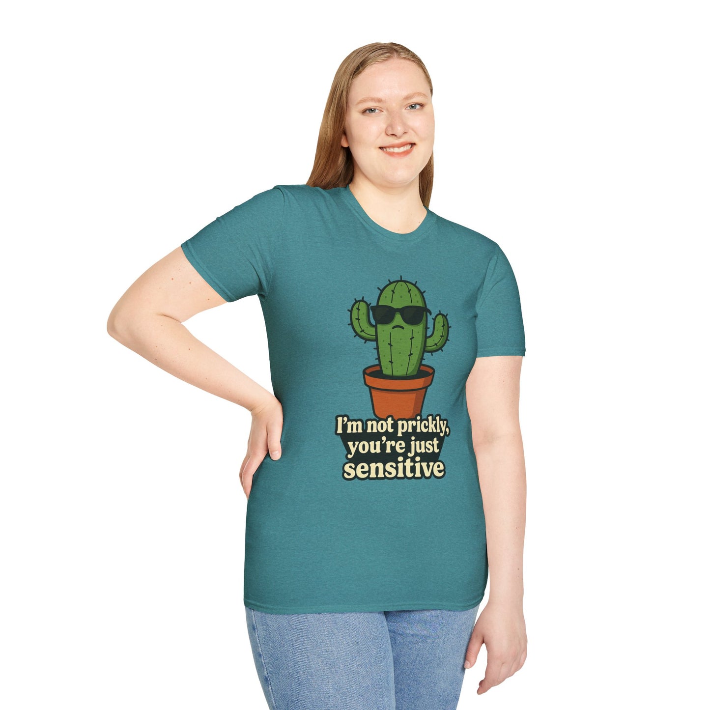 Not Prickly Cactus Tee | Funny Plant Lover Sarcastic T-Shirt