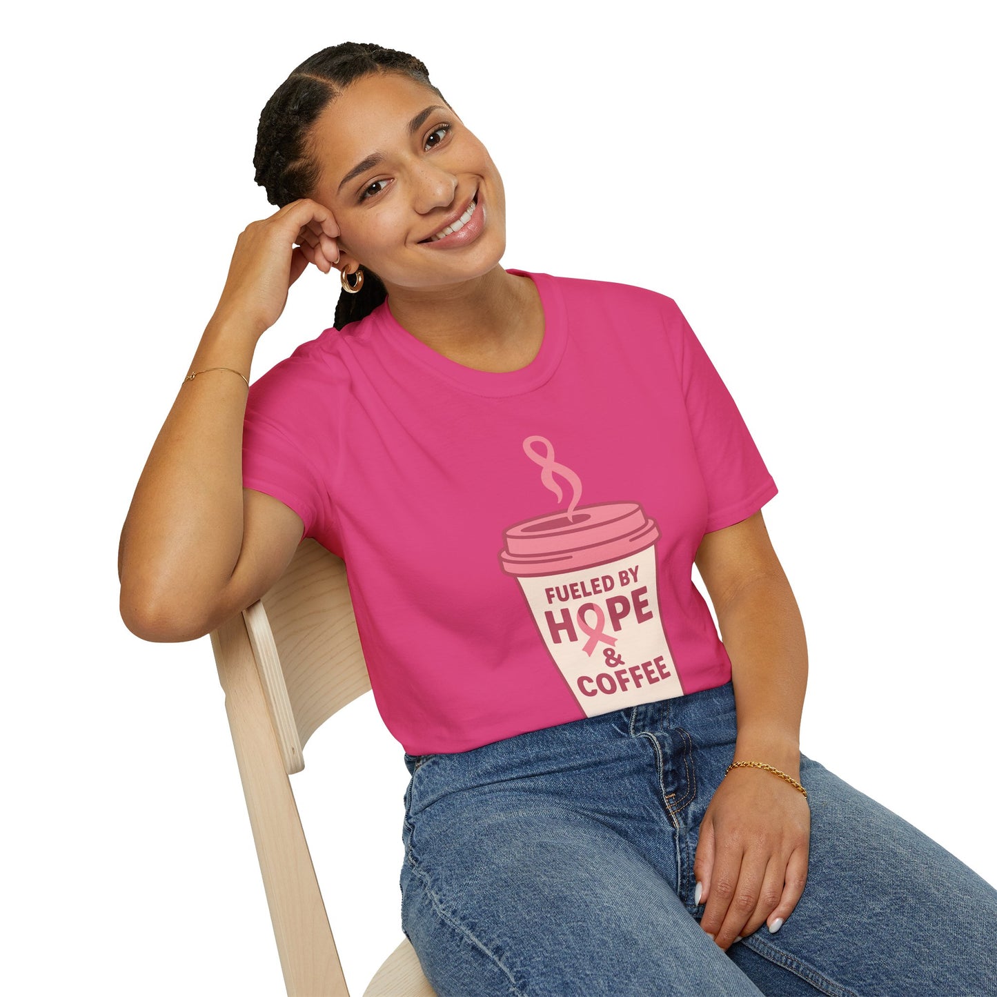Fueled by Hope & Coffee | Inspirational Graphic Tee
