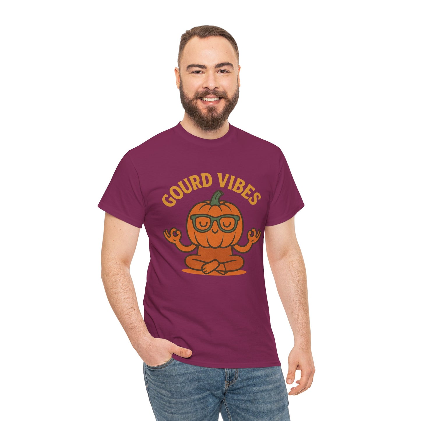Gourd Vibes Only | Zen Pumpkin Fall Shirt