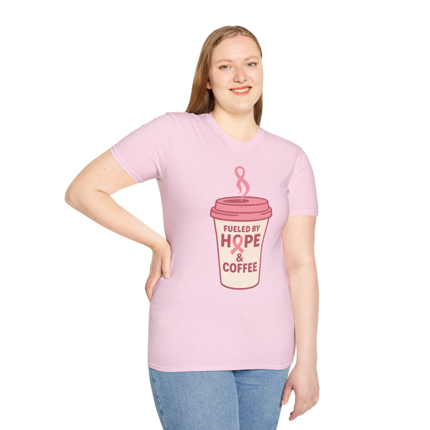 Fueled by Hope & Coffee | Inspirational Graphic Tee