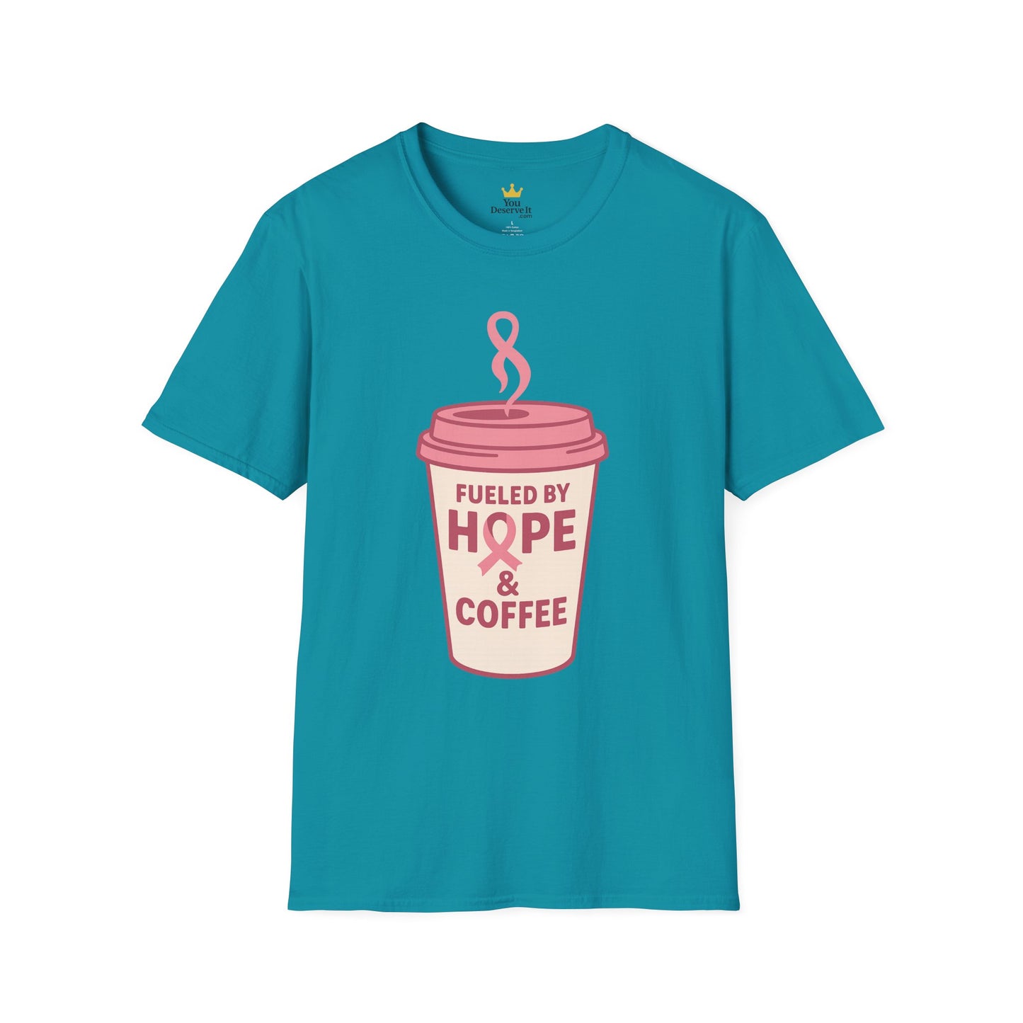 Fueled by Hope & Coffee | Inspirational Graphic Tee