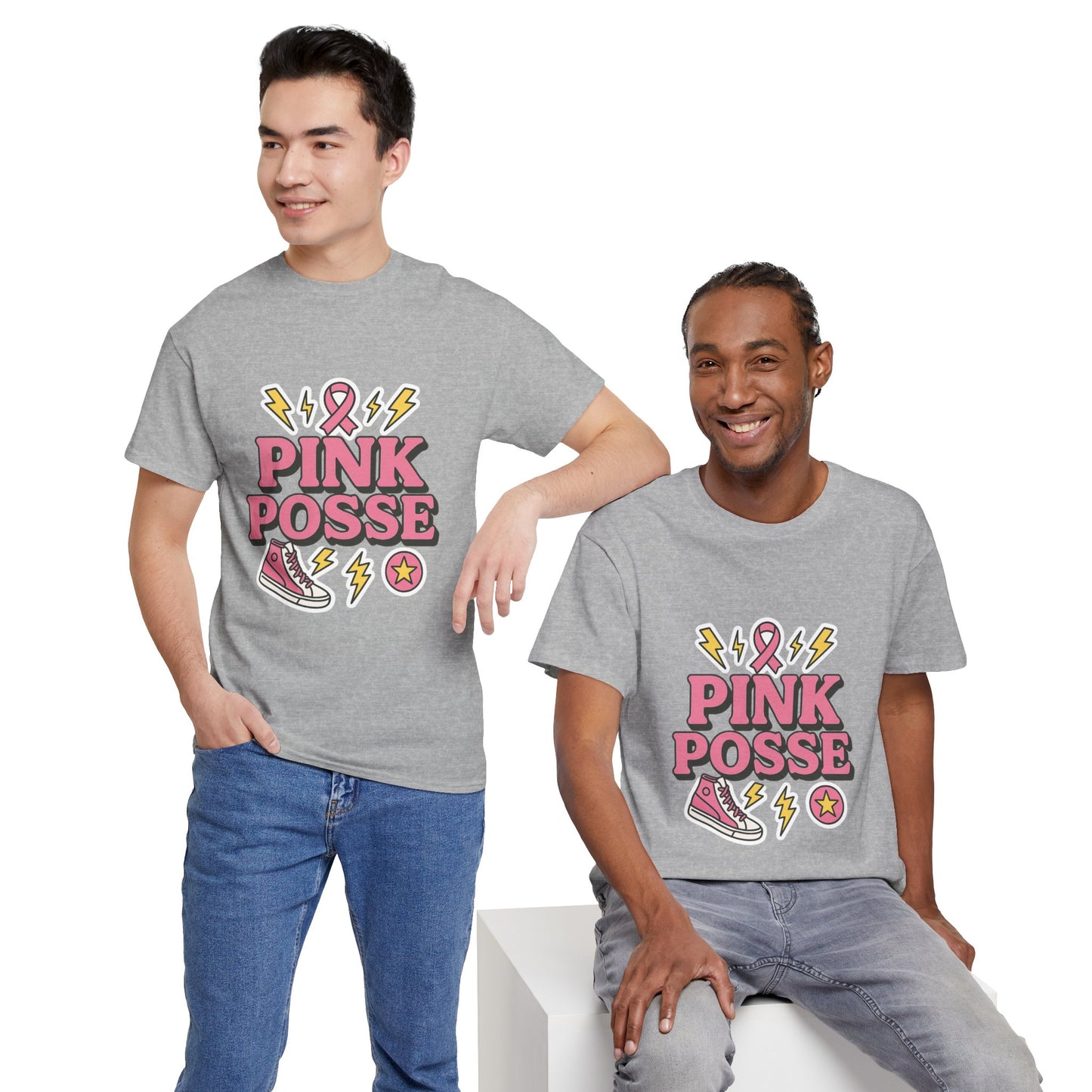 Pink Posse | Retro Breast Cancer Awareness Tee