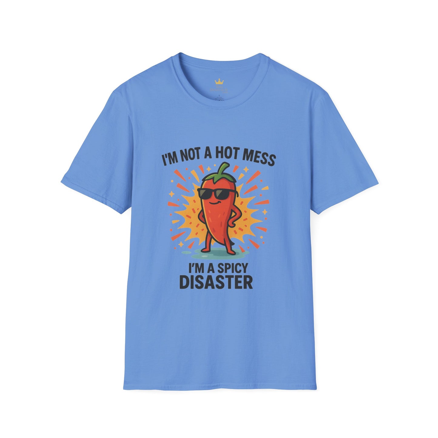 Spicy Disaster T-Shirt - Funny Unisex Tee, Gift for Friends, Casual Wear, Humorous Apparel, Birthday Gift, Summer Vibes