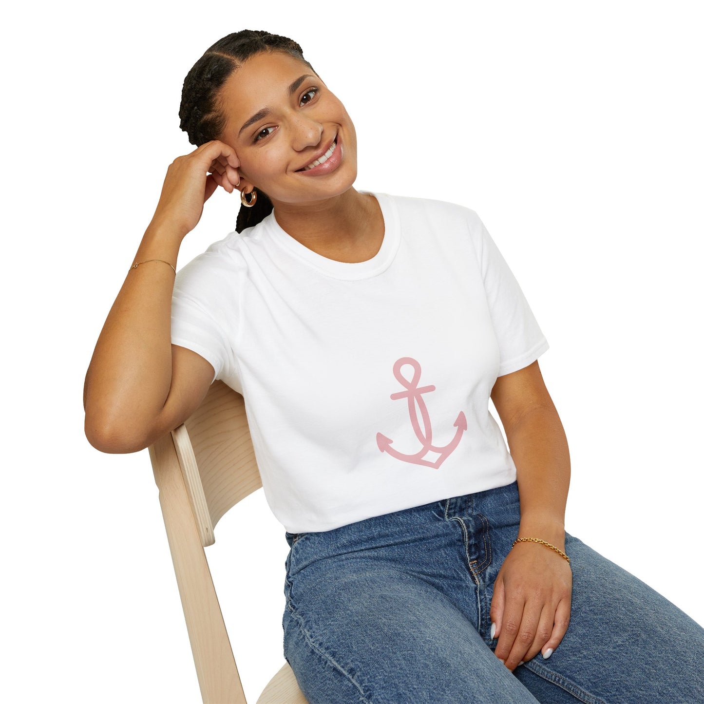 Anchor of Hope | Minimalist Breast Cancer Awareness Shirt