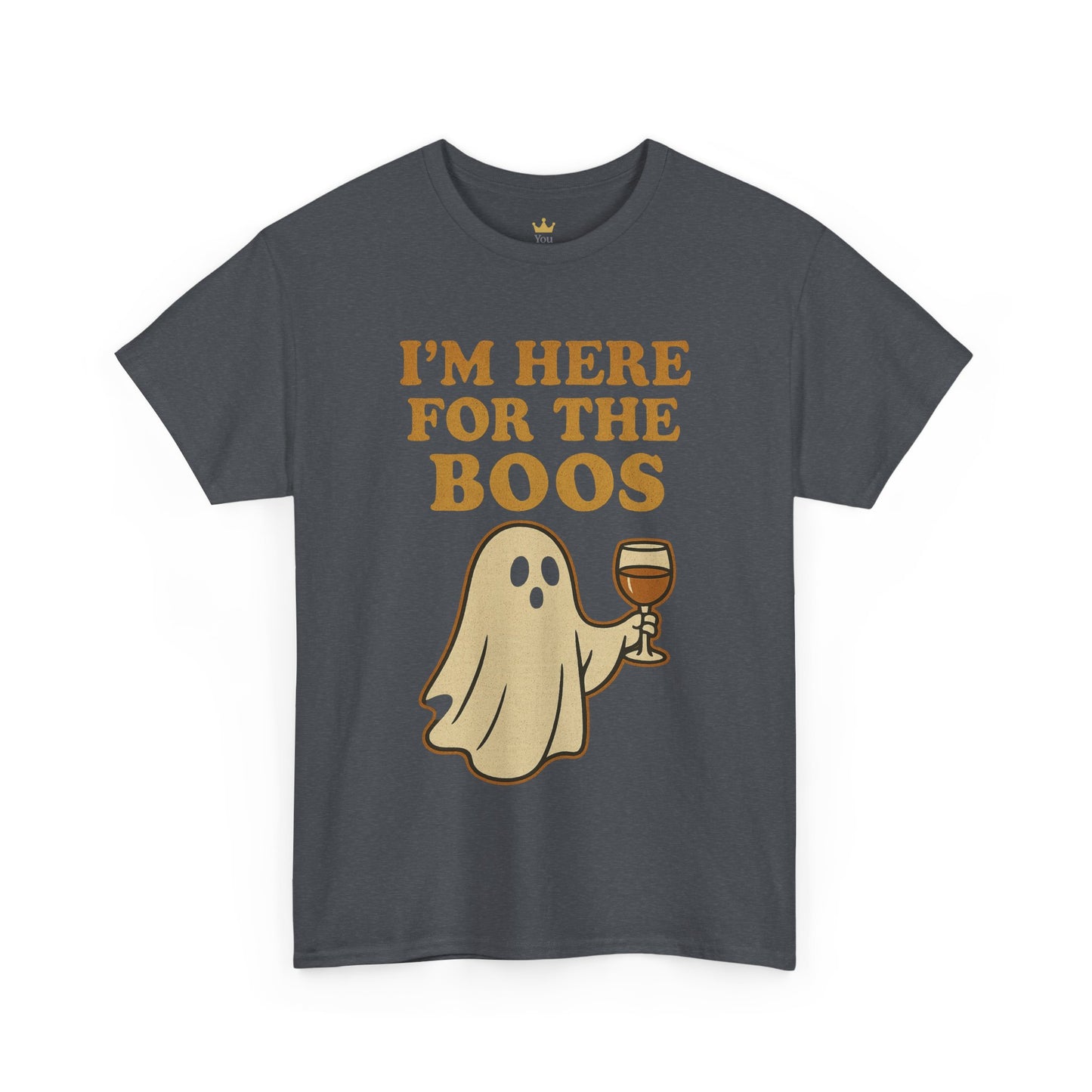 I'm Here for the Boos | Funny Halloween Wine Shirt