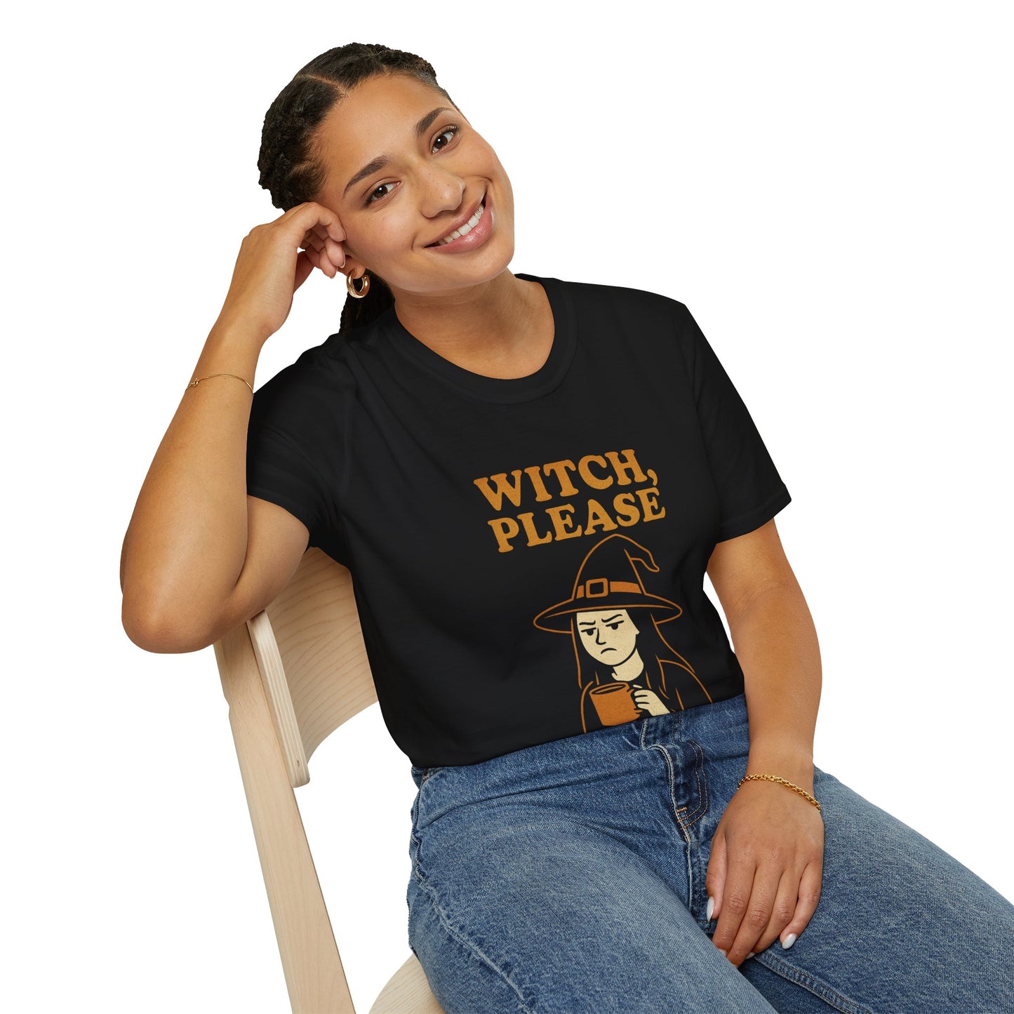 Witch, Please | Moody Halloween Coffee Shirt